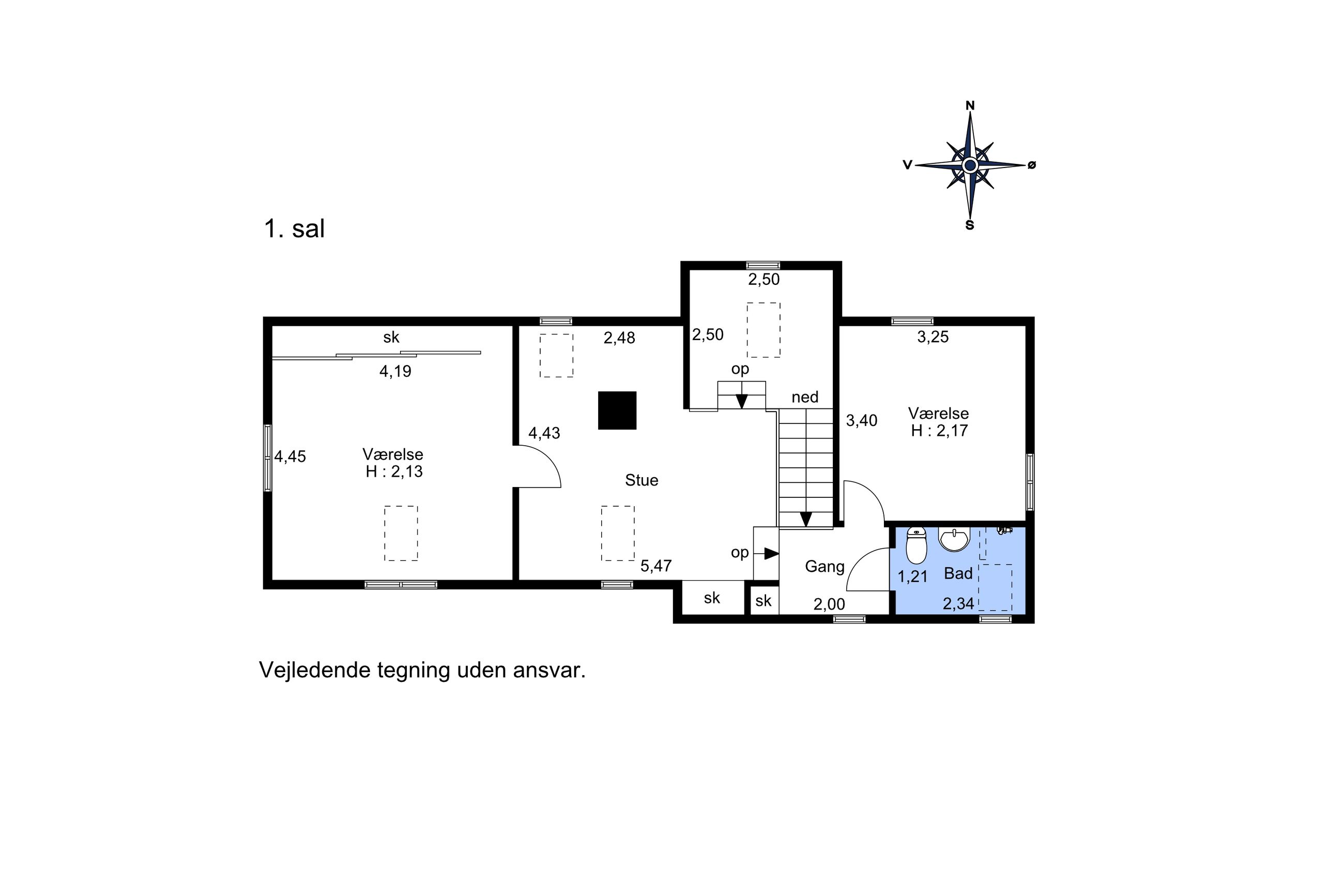 Attemosevej 11, Søllerød, Holte - Plantegning