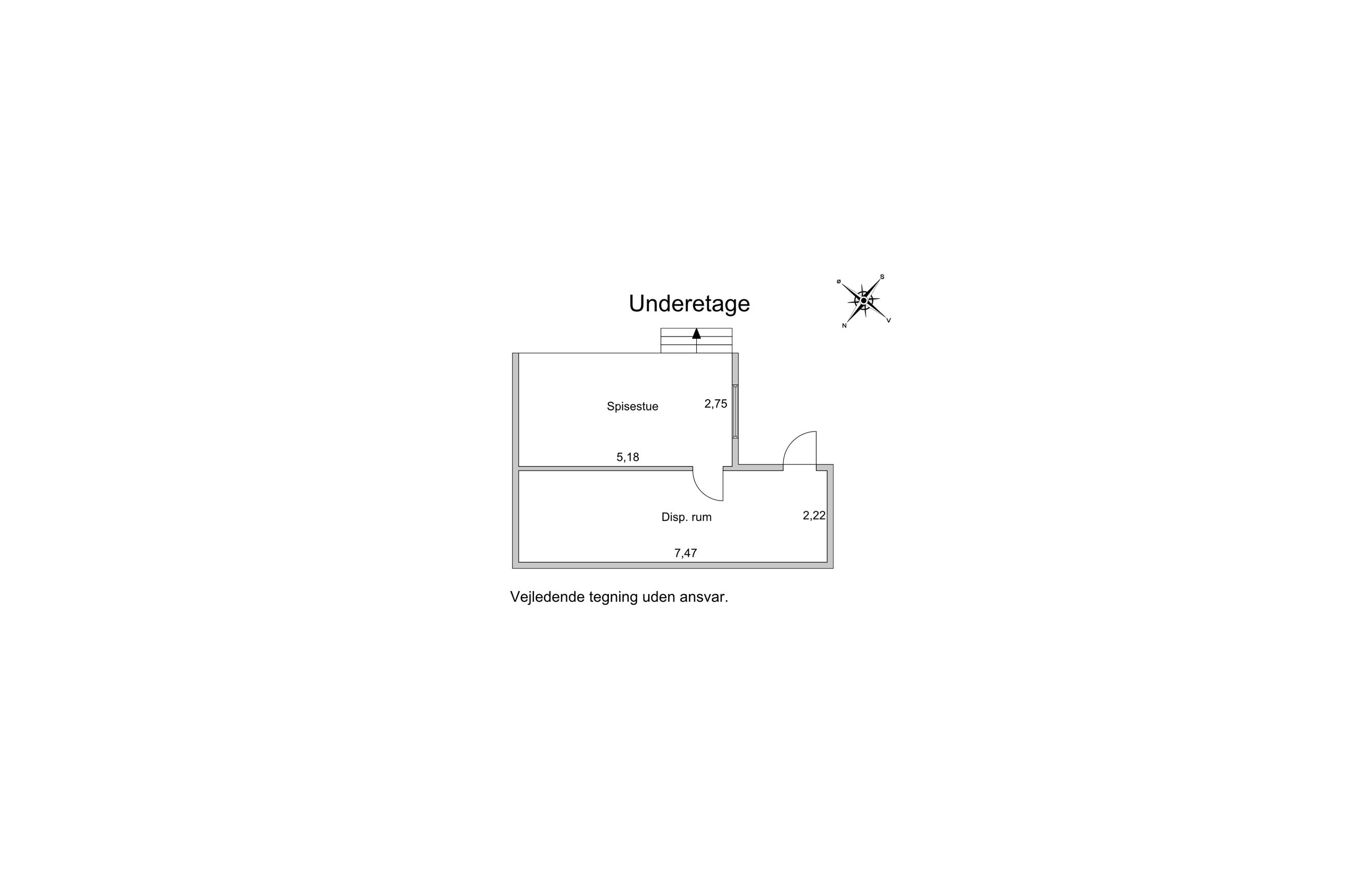 Rydholt 12, Øverød, Holte - Plantegning