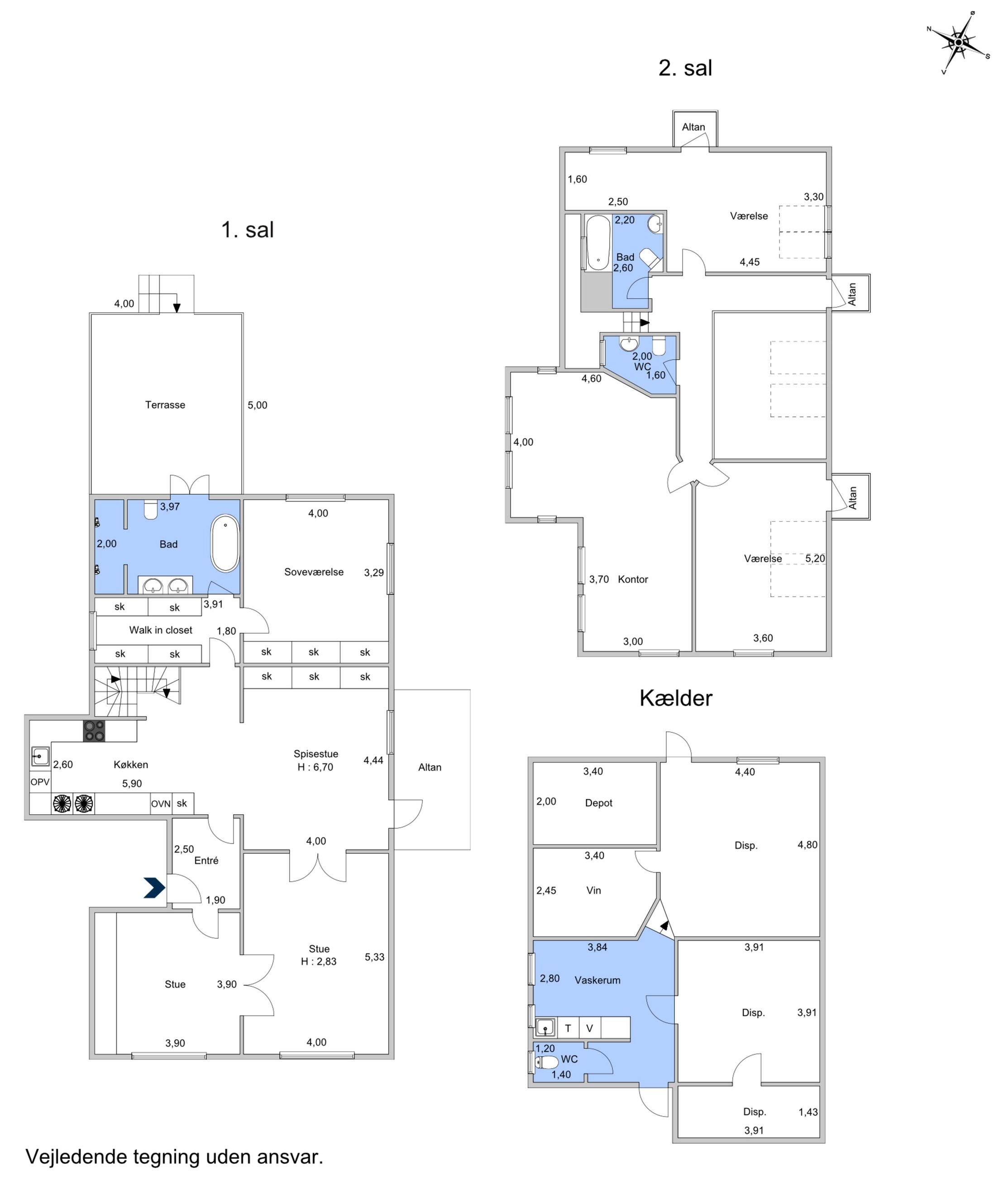 Femte Juni Plads 12, 1, Frederiksberg - Plantegning