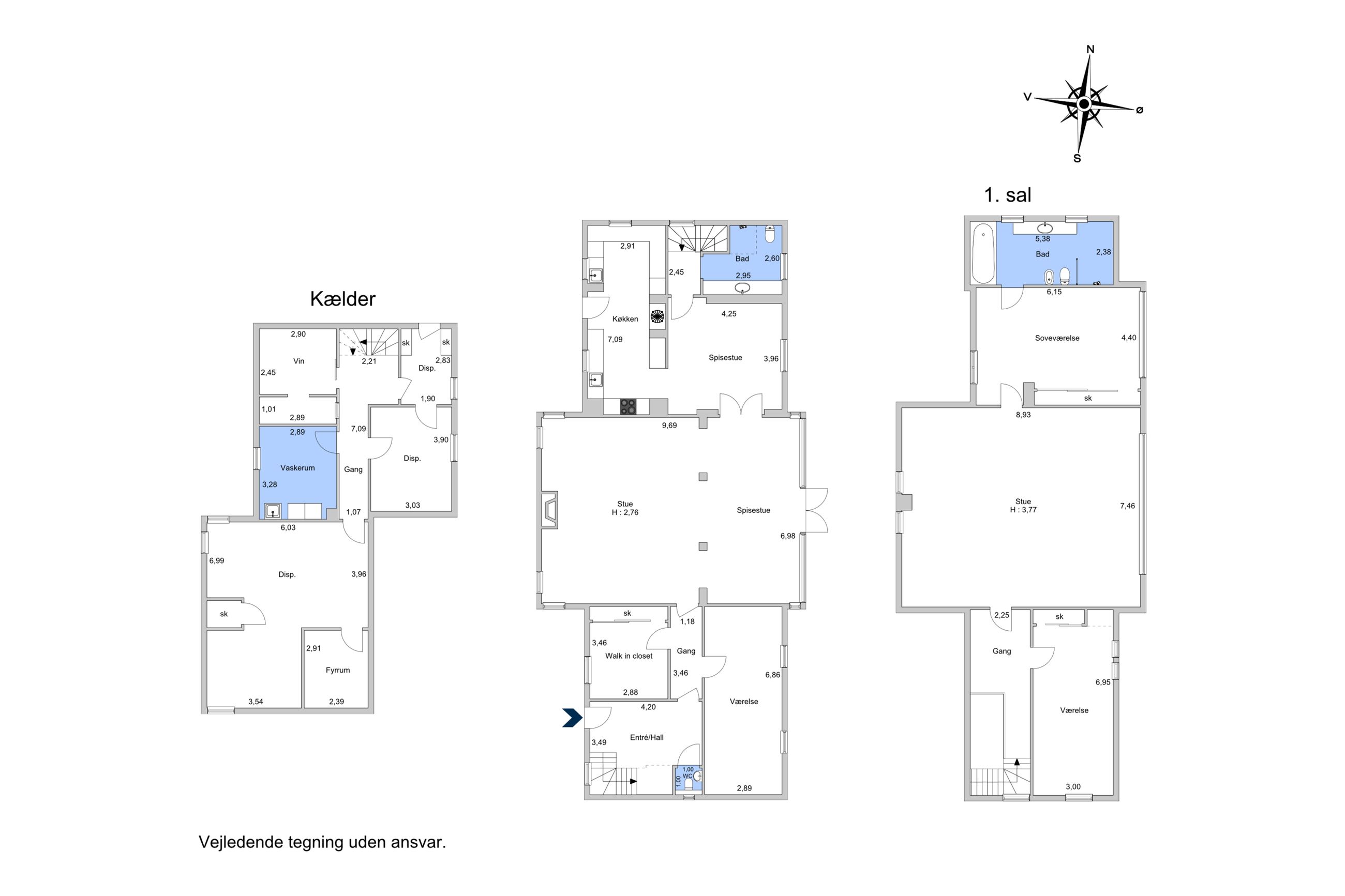 Bolbrovej 40, Rungsted Kyst - Plantegning