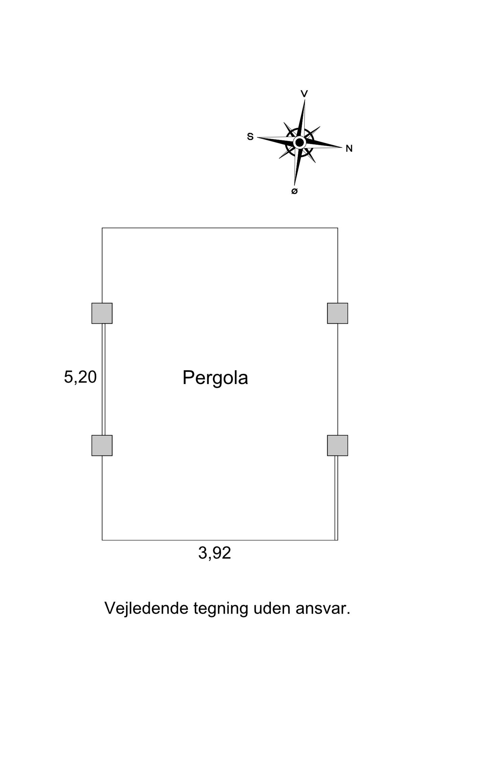 Rådalsvej 12, Jyllinge - Plantegning