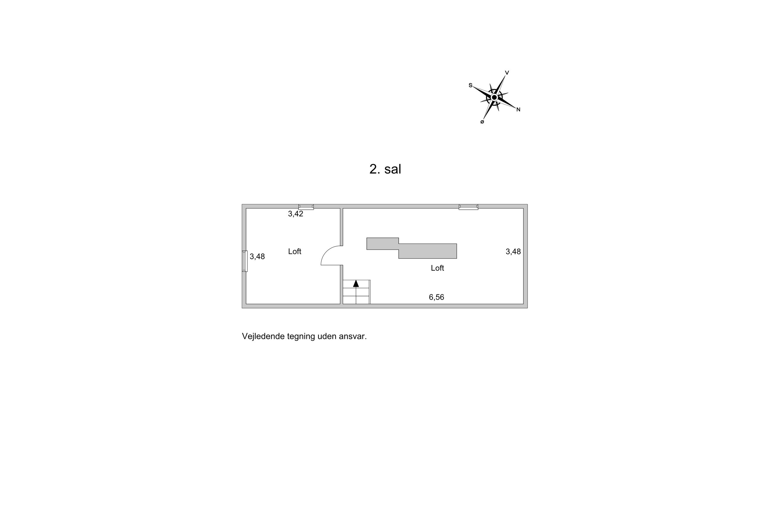 Skovbogårds Allé 2, Valby - Plantegning