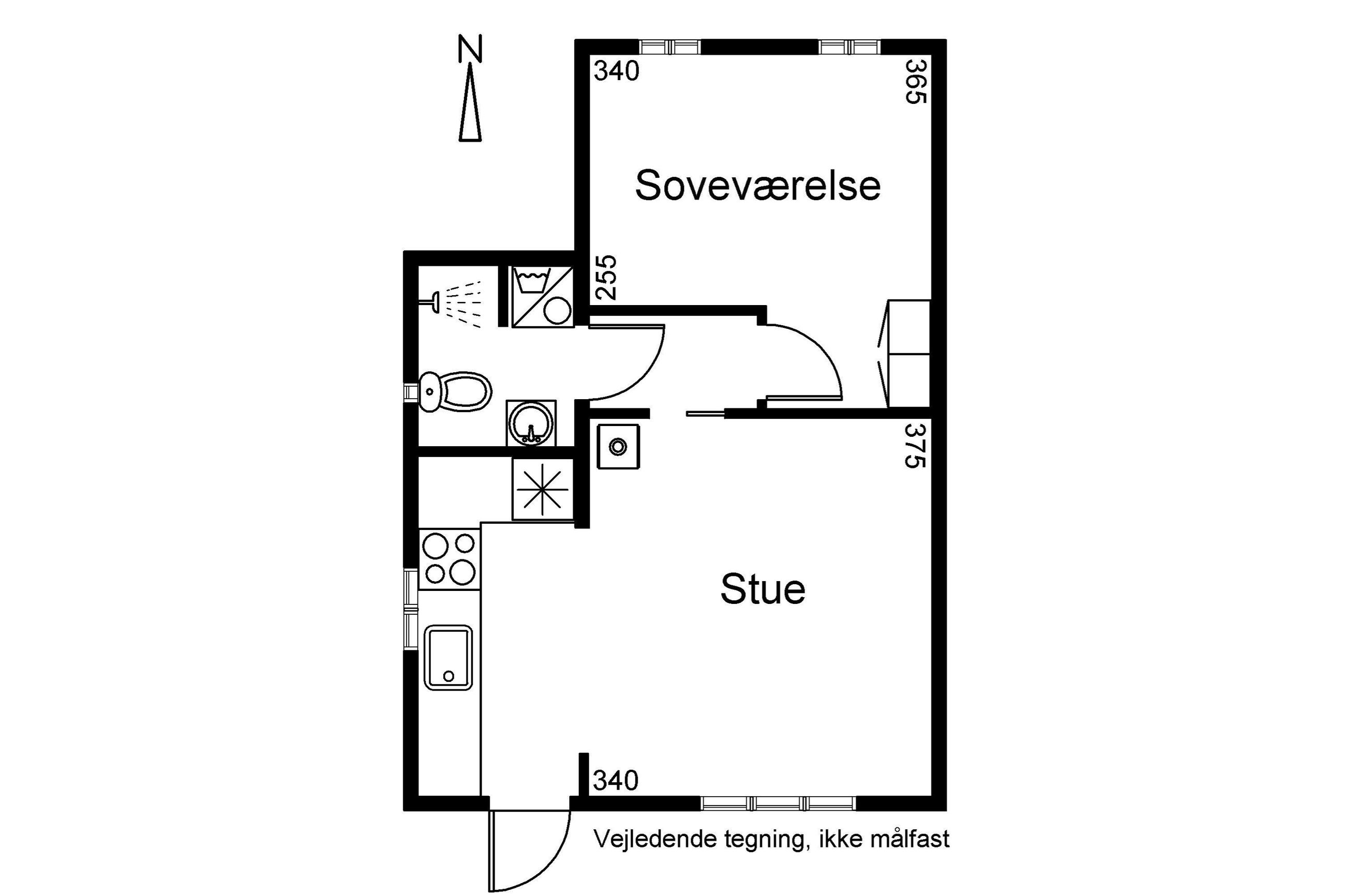 Gasværksvej 14, st, Hørsholm - Plantegning