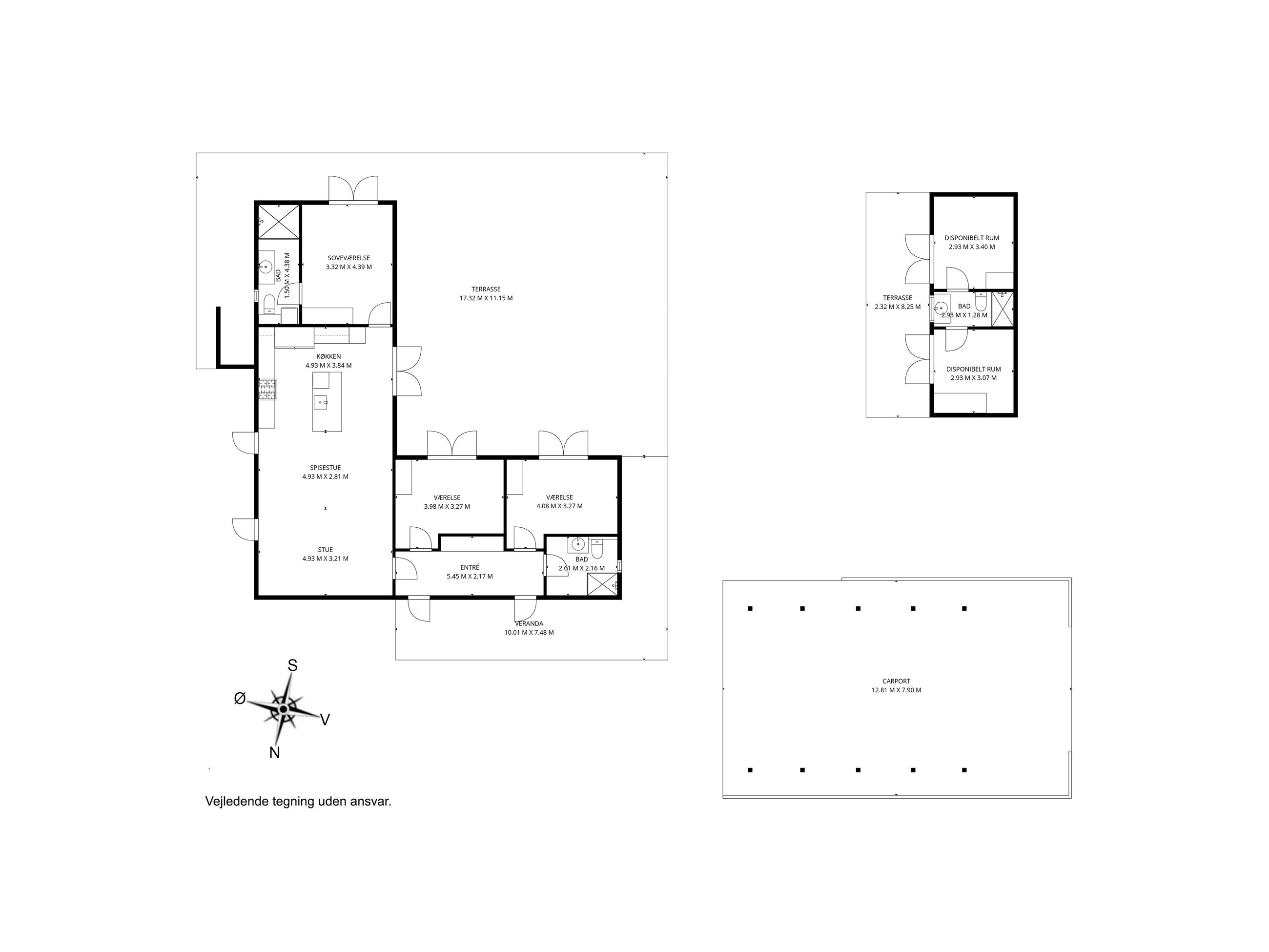 Koglevej 14, Smidstrup, Gilleleje - Plantegning