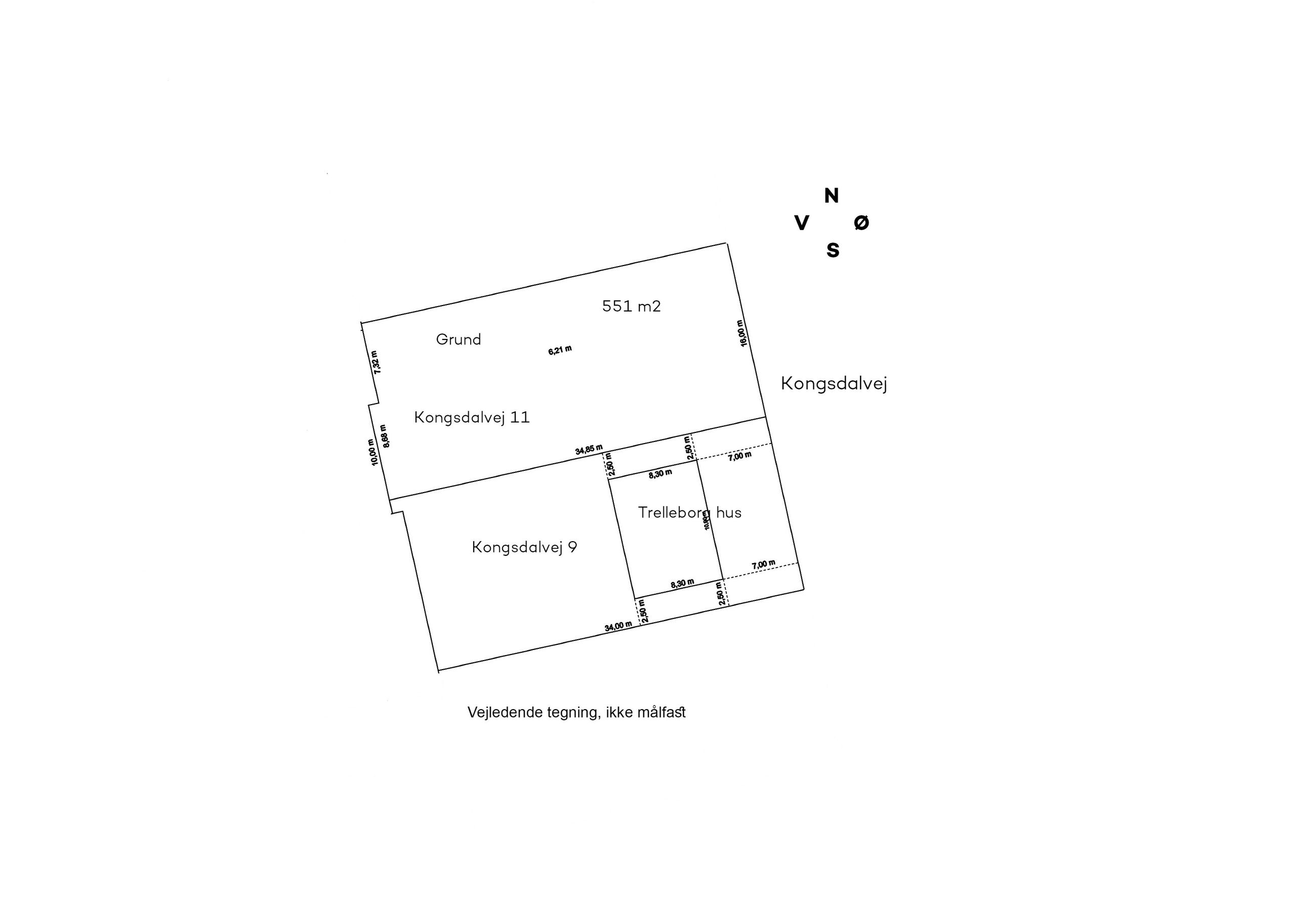 Kongsdalvej 11 Grund
