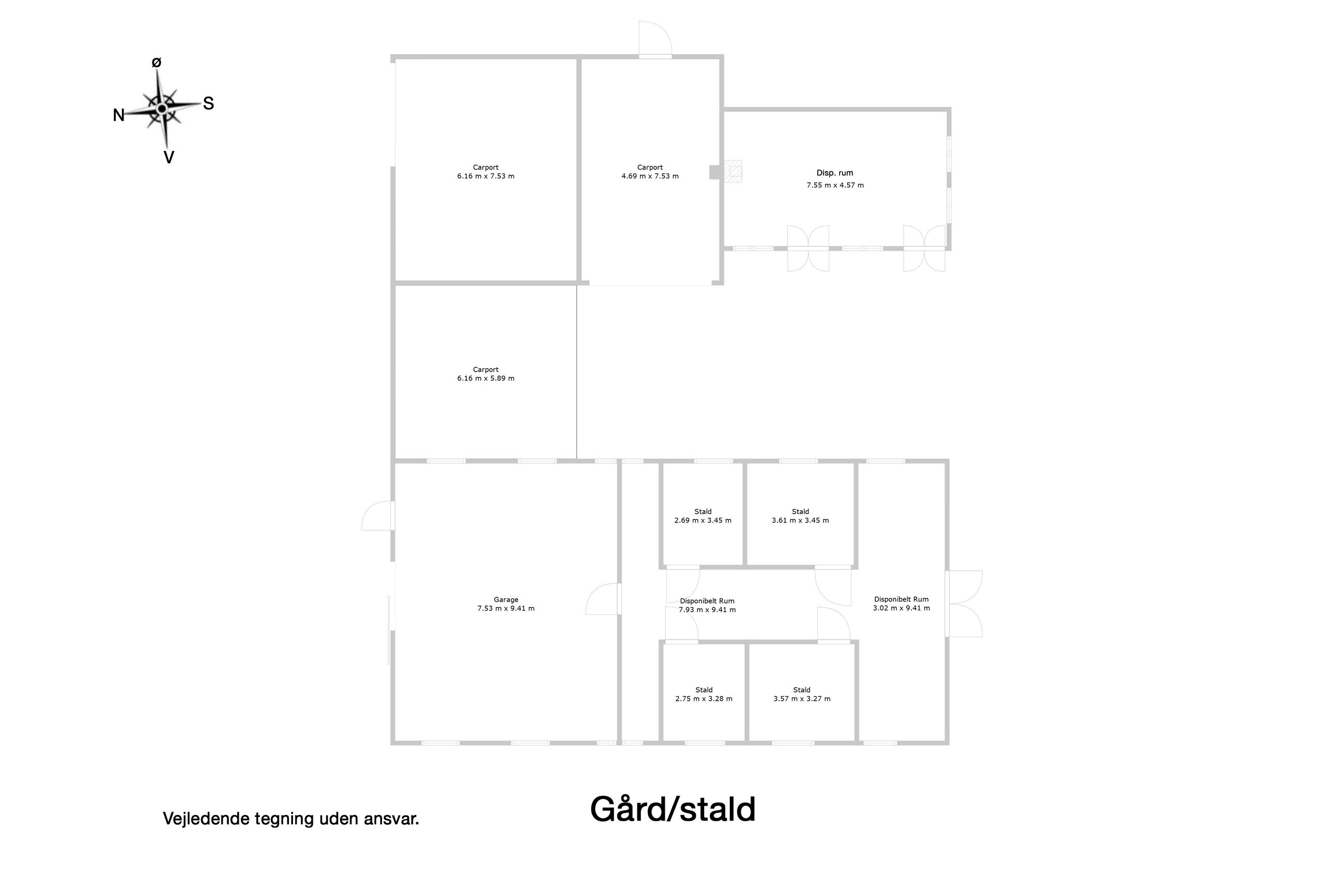 Bregnerødvej 30, Gilleleje - Plantegning
