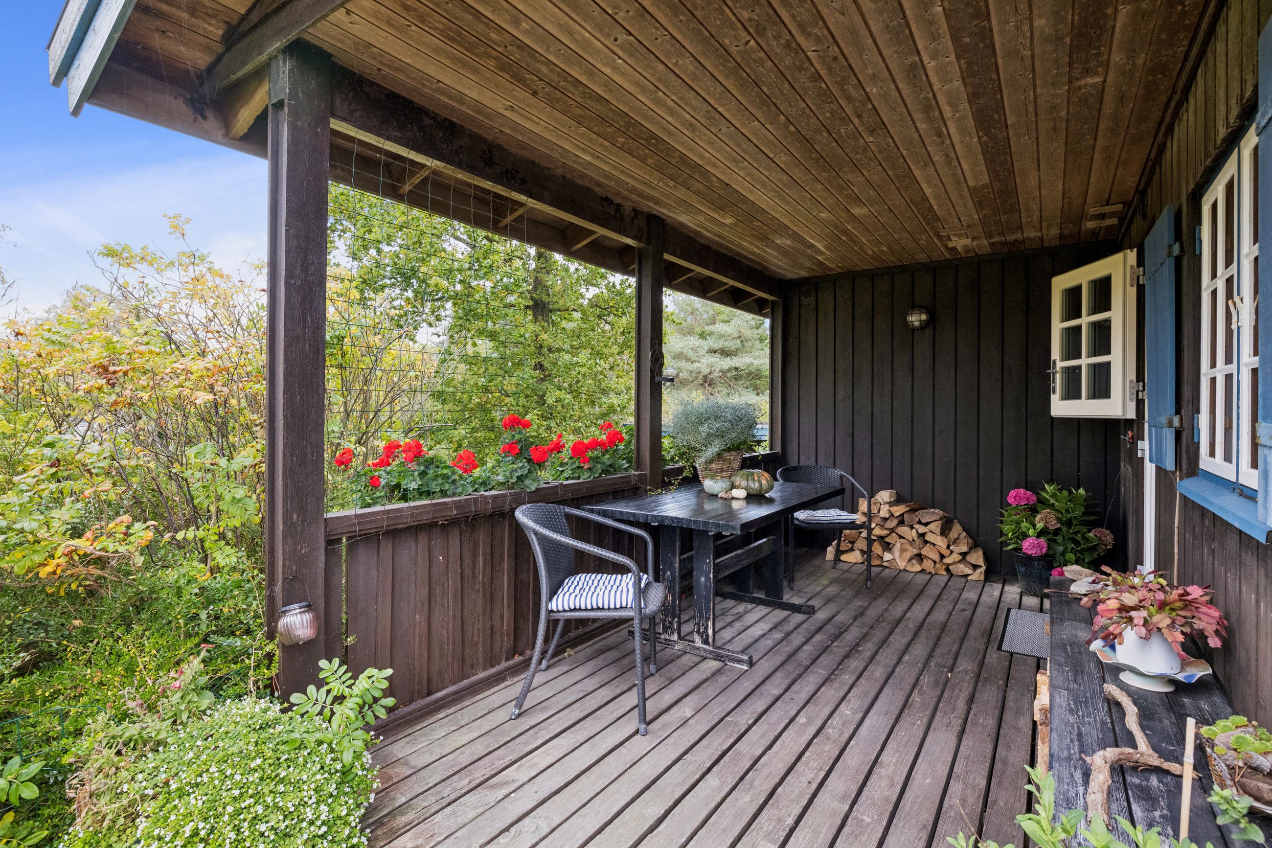 Overdækket terrasse