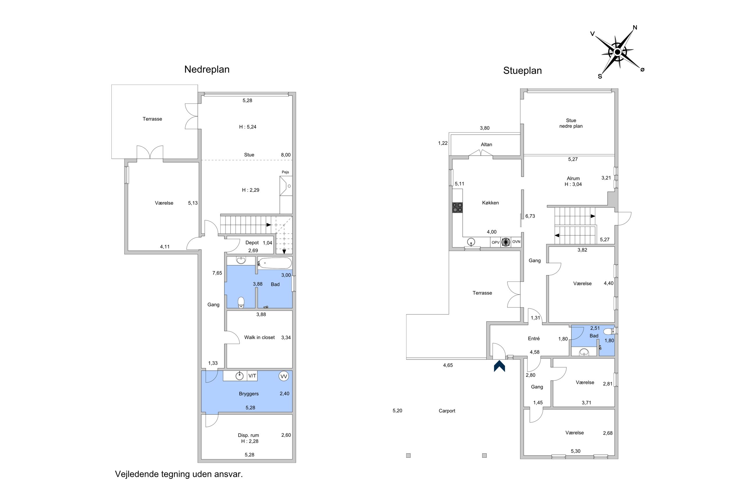 Carl Plougs Vej 63, Birkerød - Plantegning