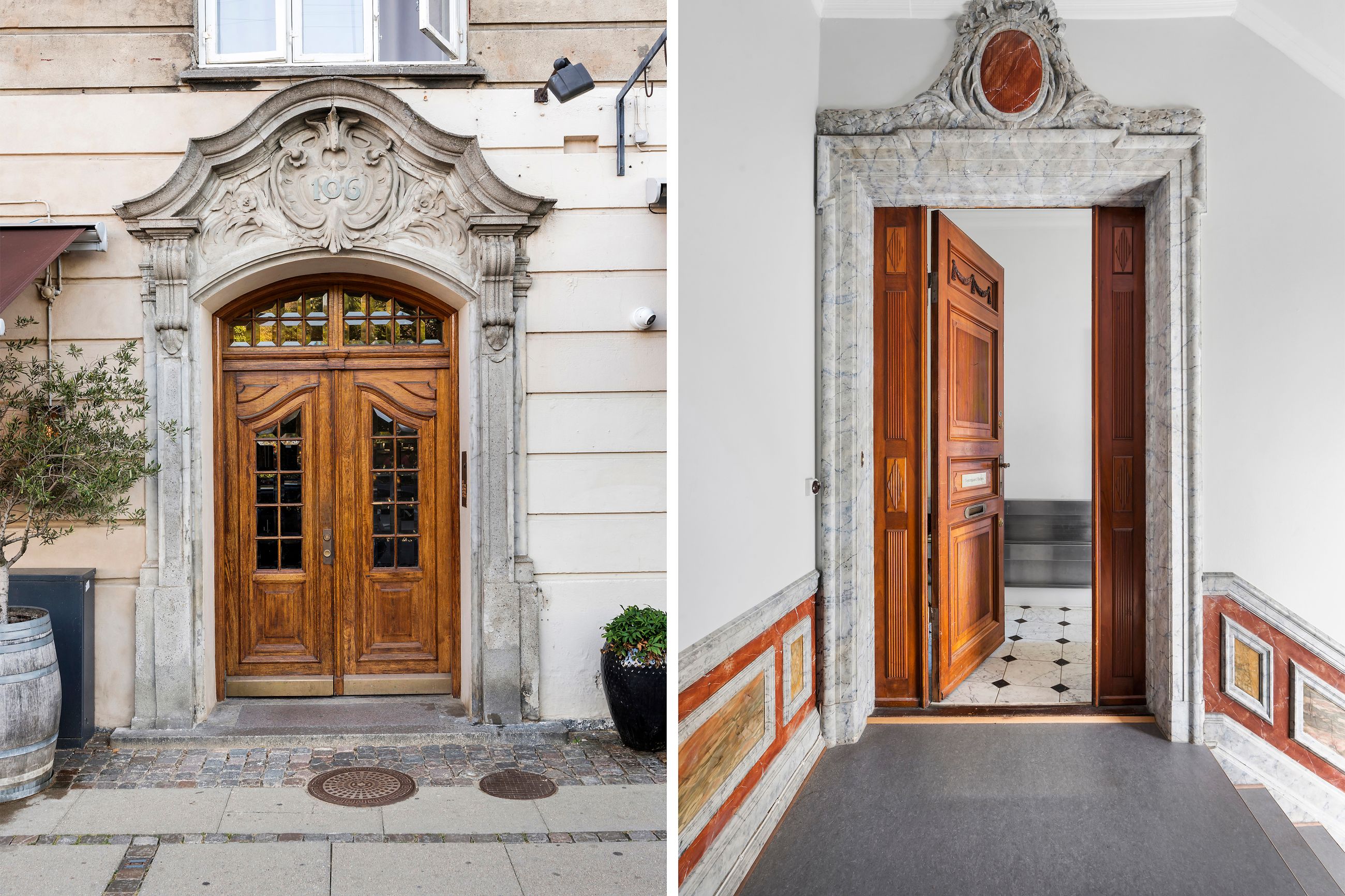 Østerbrogade 106, 4. th, København Ø - Entré