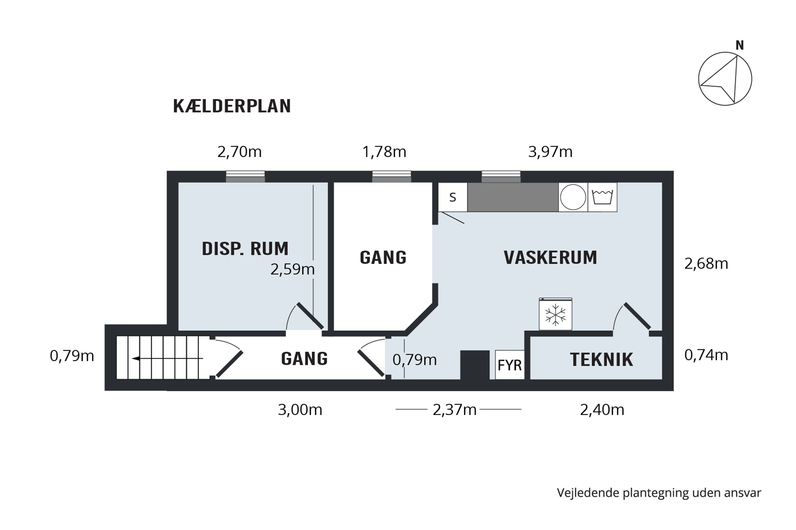 Vedbæk Strandvej 453, Vedbæk - Plantegning