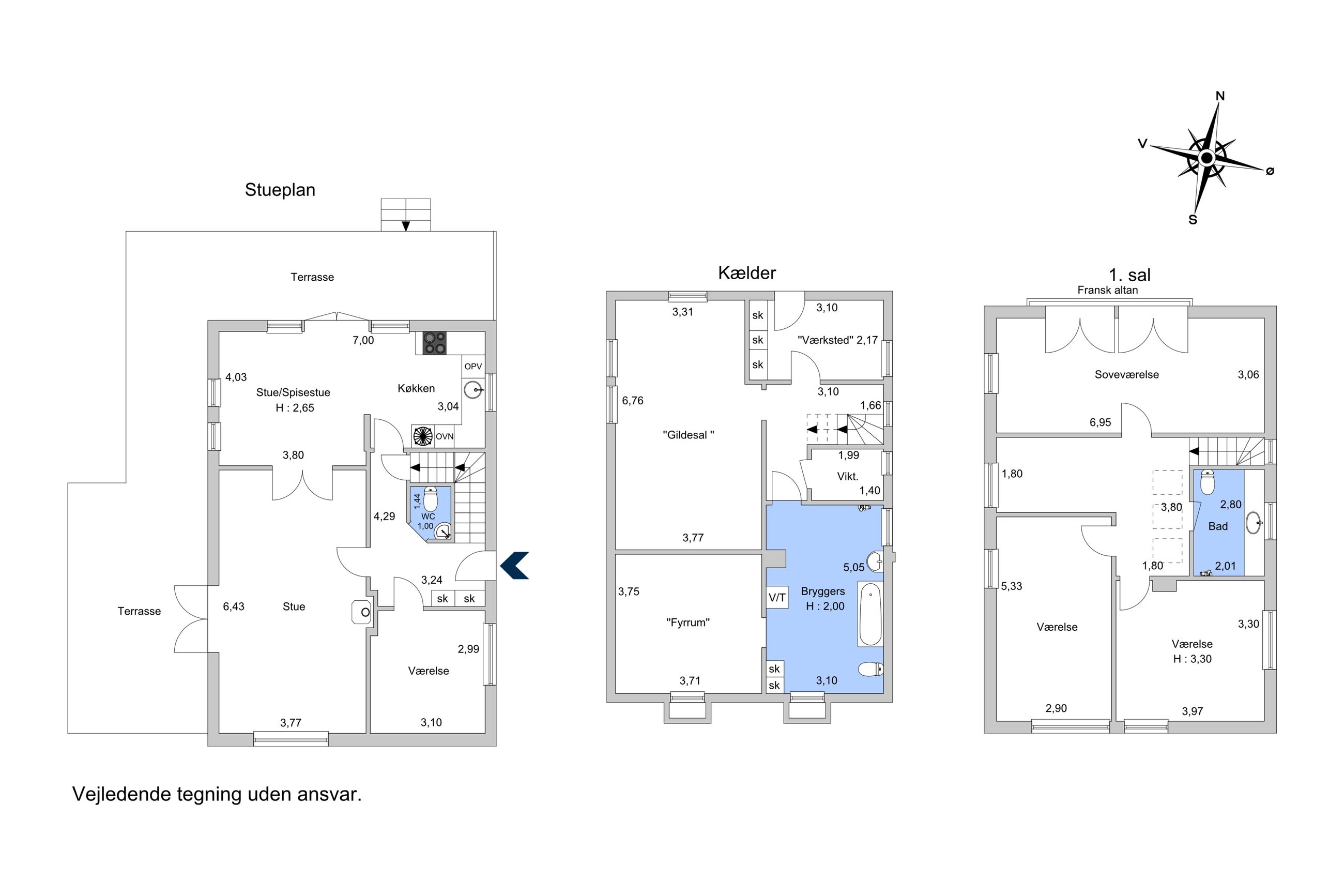 Enghave 32, Rungsted Kyst - Plantegning