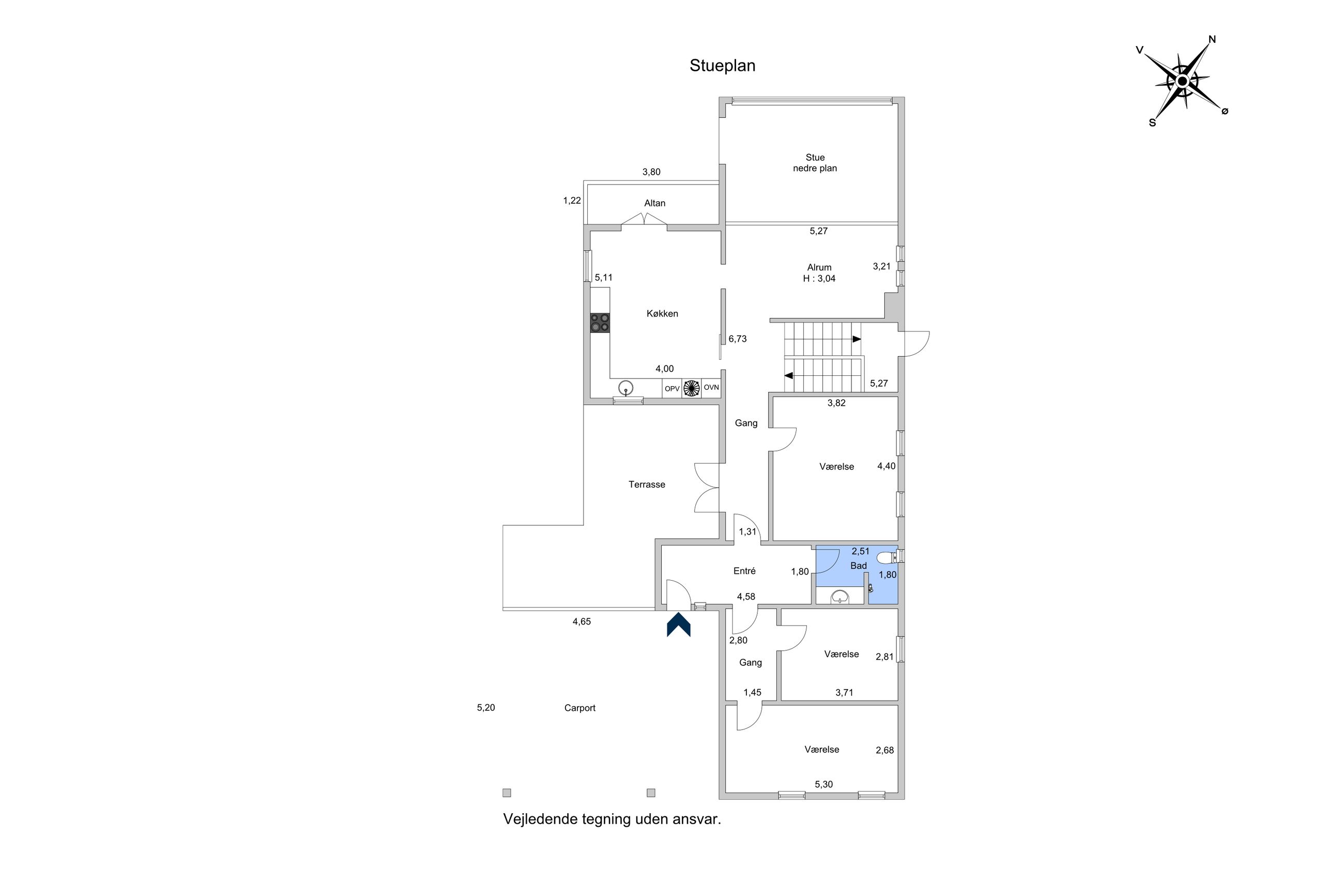 Carl Plougs Vej 63, Birkerød - Plantegning