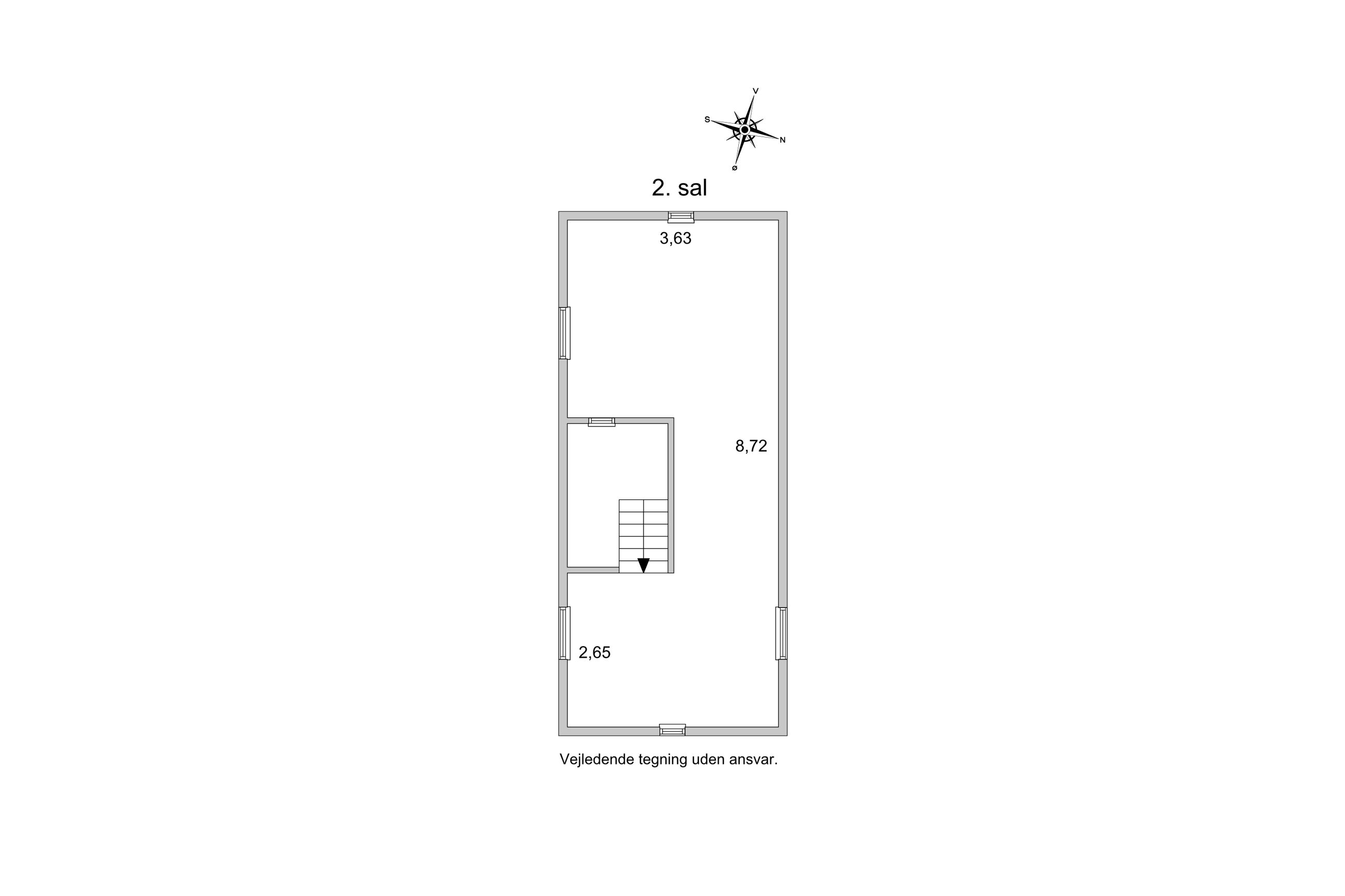 Lobeliavej 22, København S - Plantegning