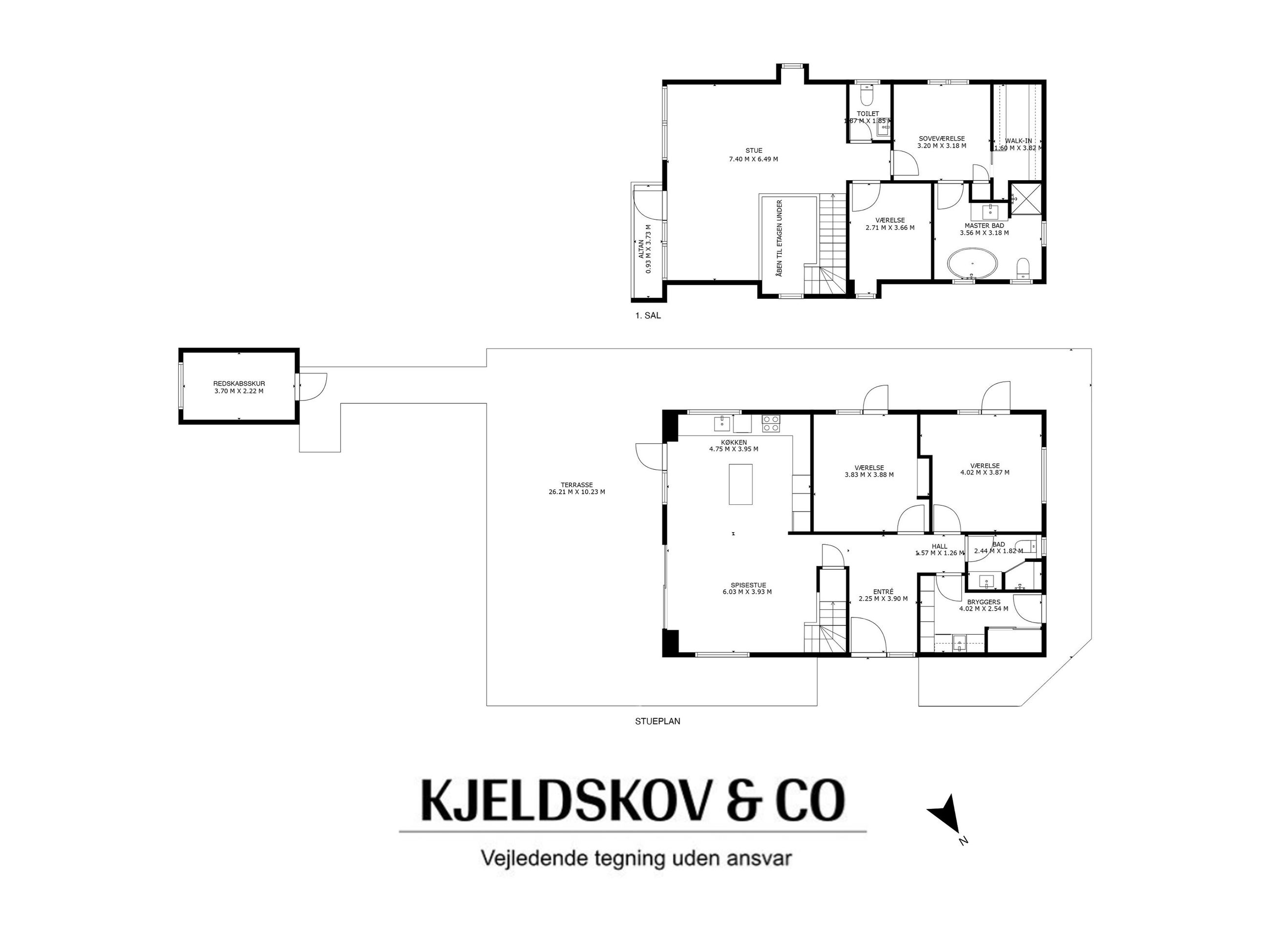 Svend Grates Vej 10, Karlslunde - Plantegning
