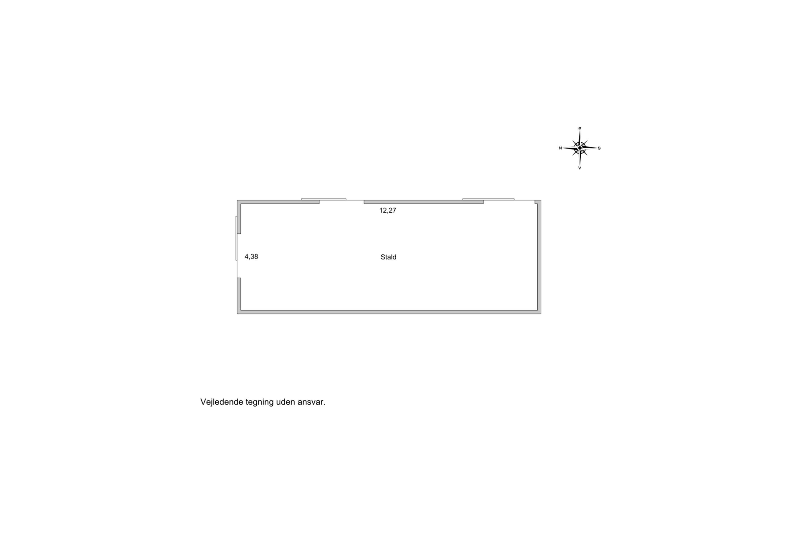 Grønholmvej 2, Tølløse - Plantegning