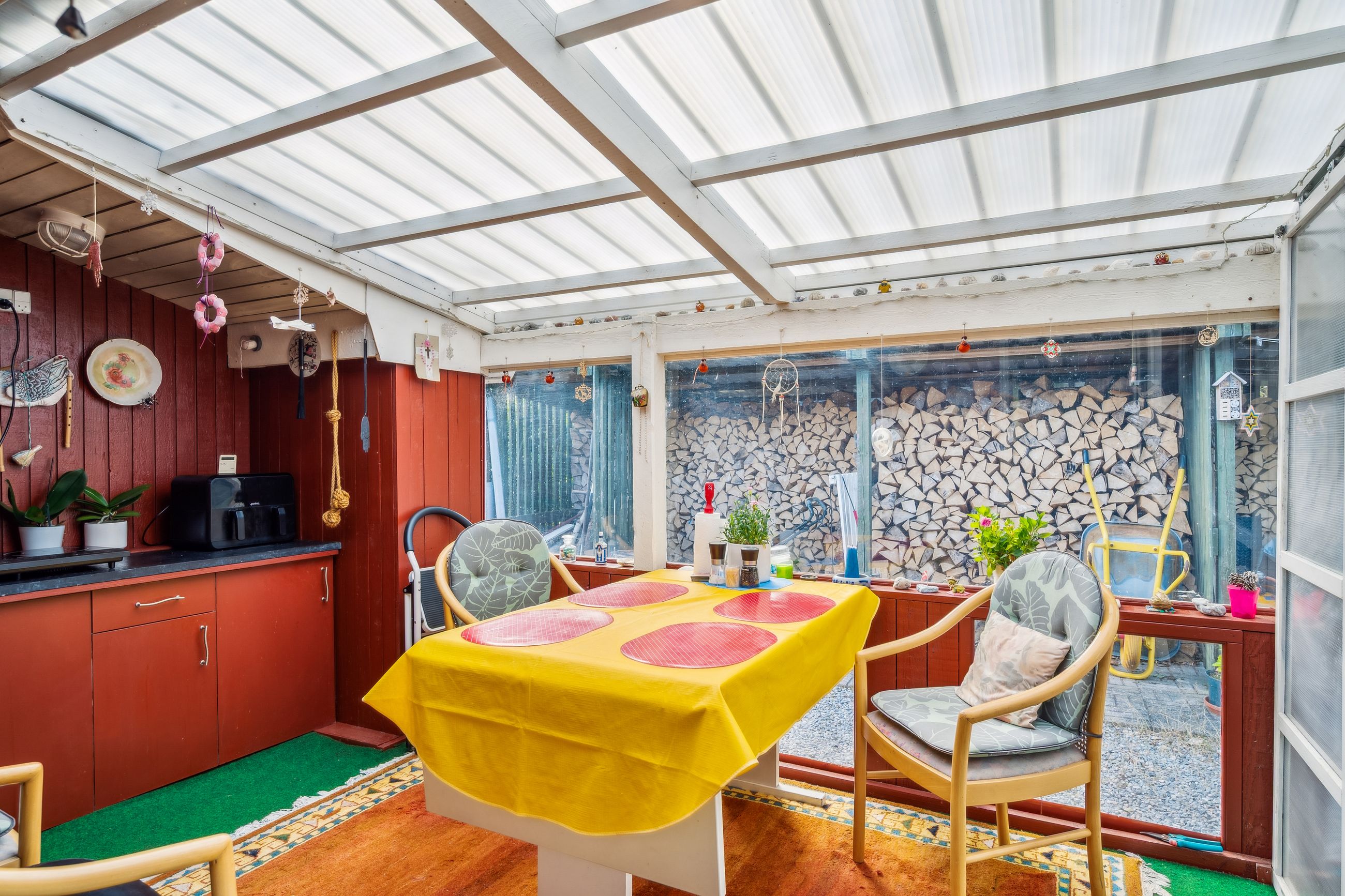 Overdækket terrasse