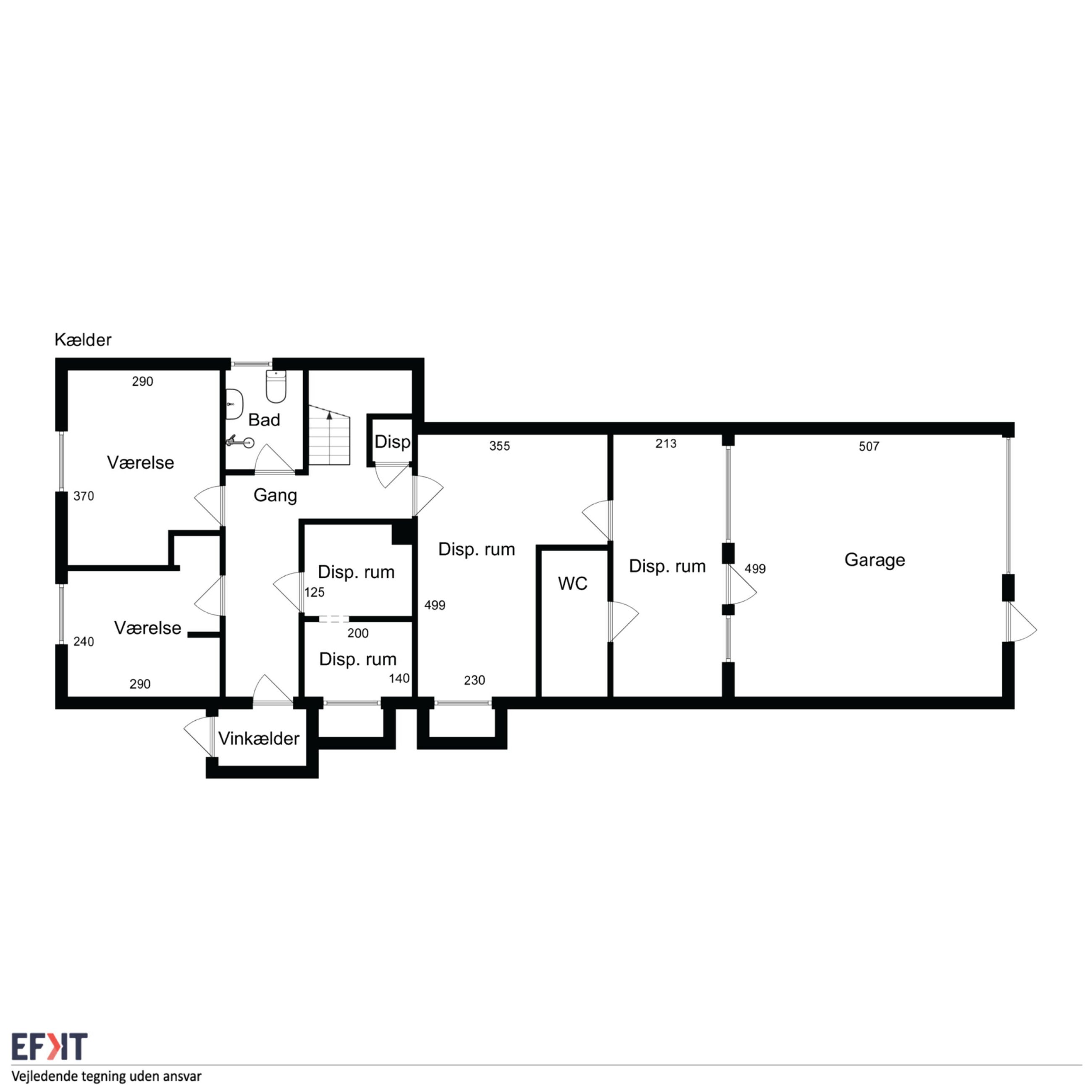 Carlsbergvej 9, Hillerød - Plantegning