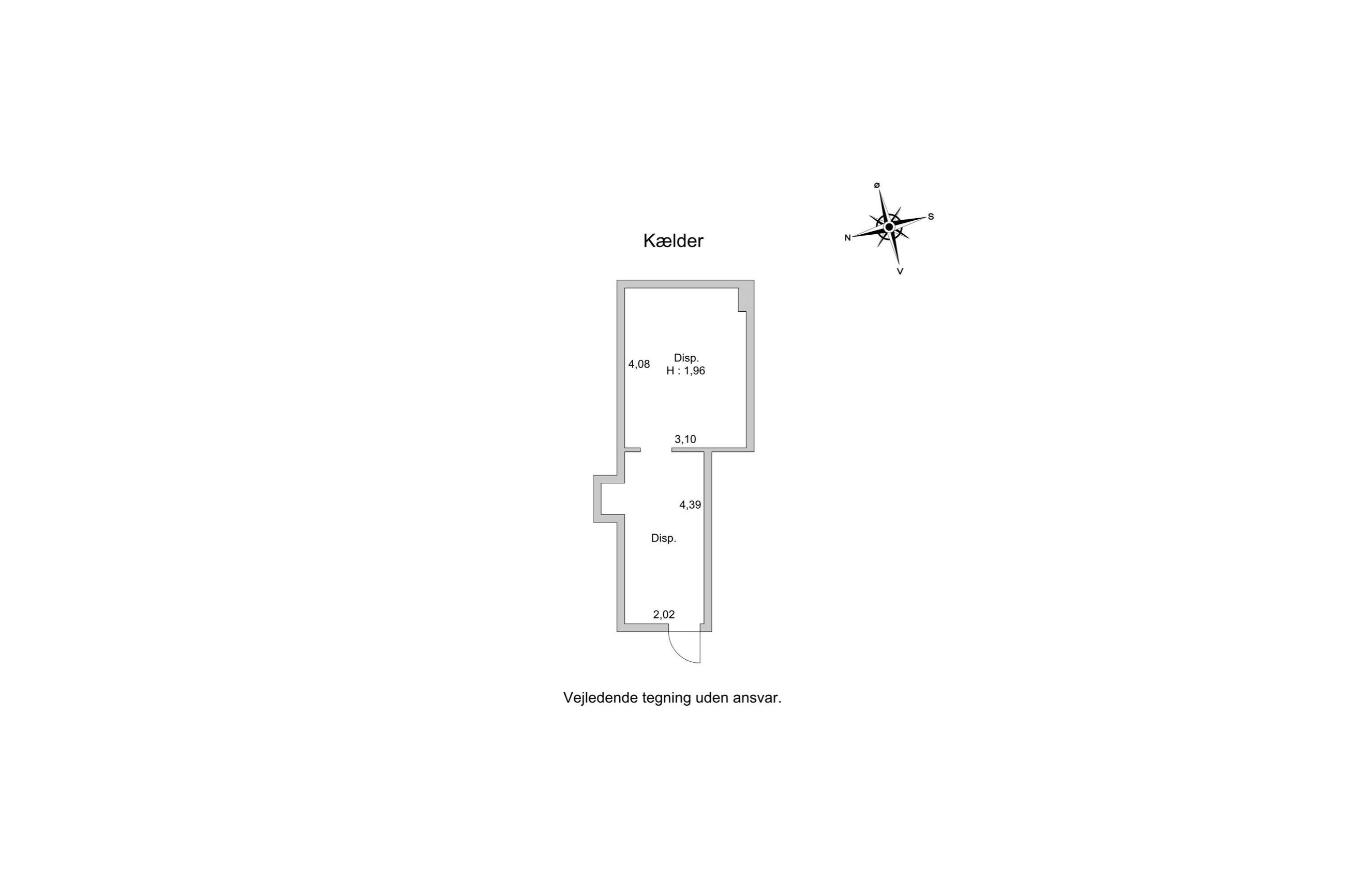 Malmmosevej 9A, Holte - Plantegning