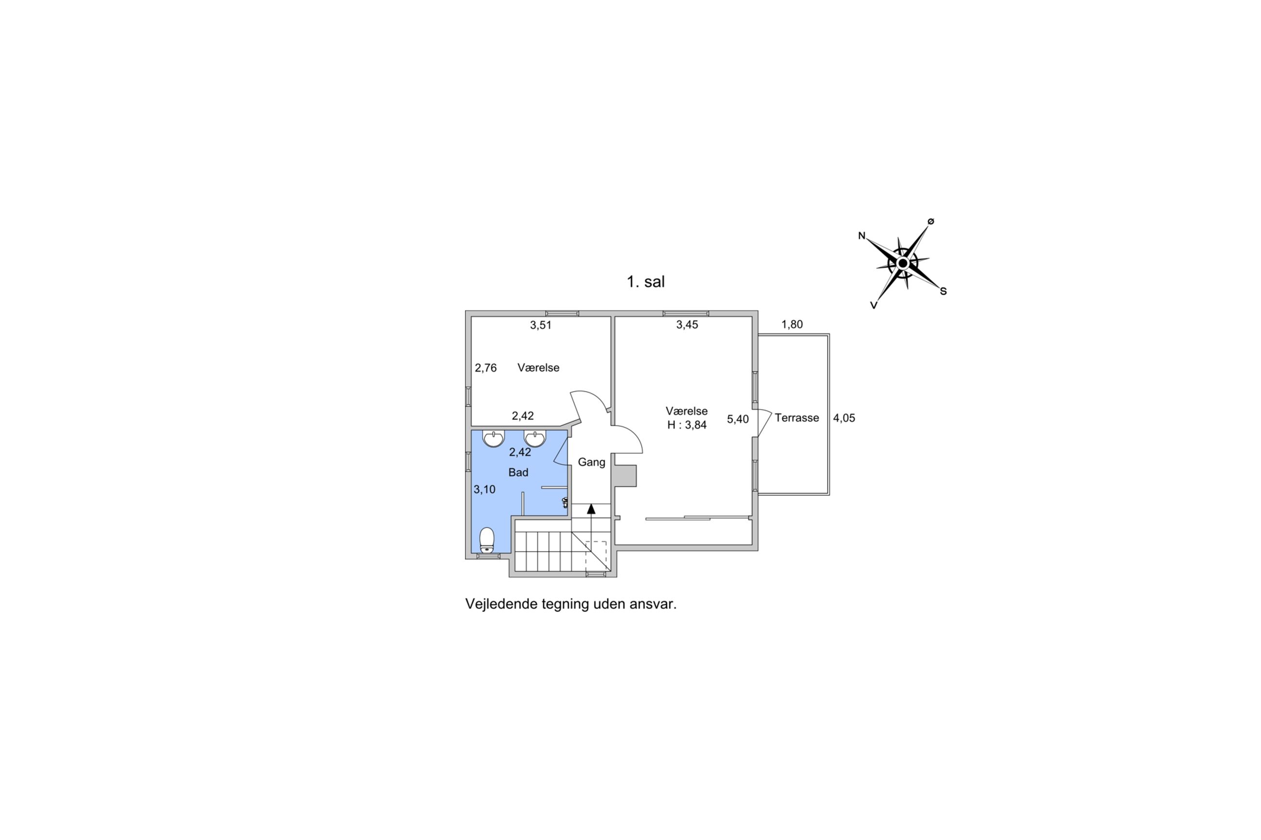 Ørnevej 11, Allerup, Holbæk - Plantegning