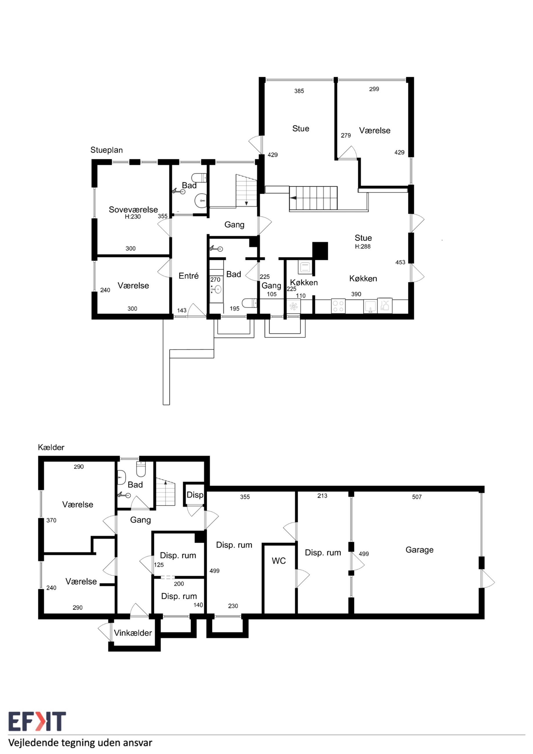 Carlsbergvej 9, Hillerød - Plantegning