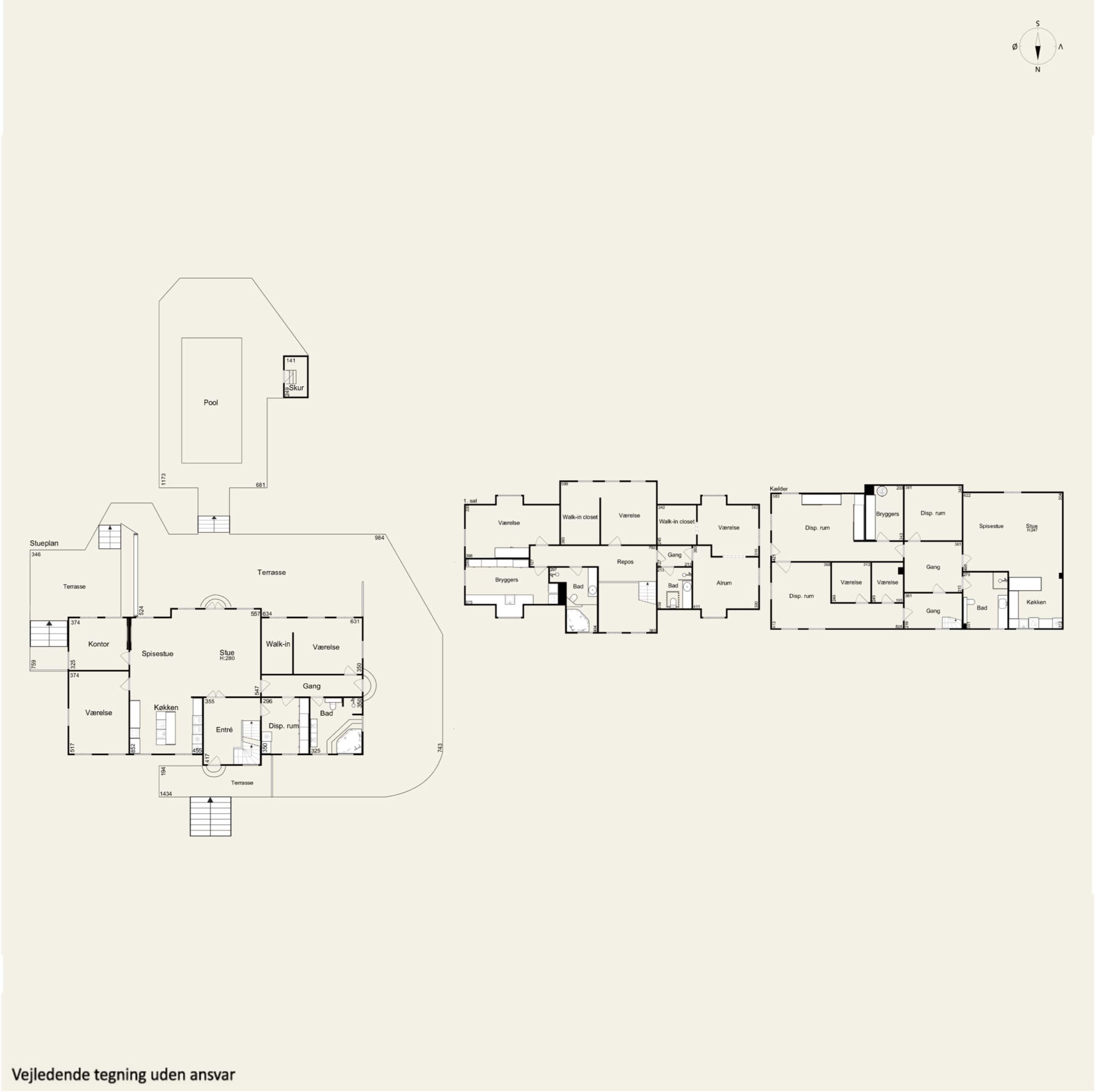 Fuglekæret 1, Hillerød - Plantegning