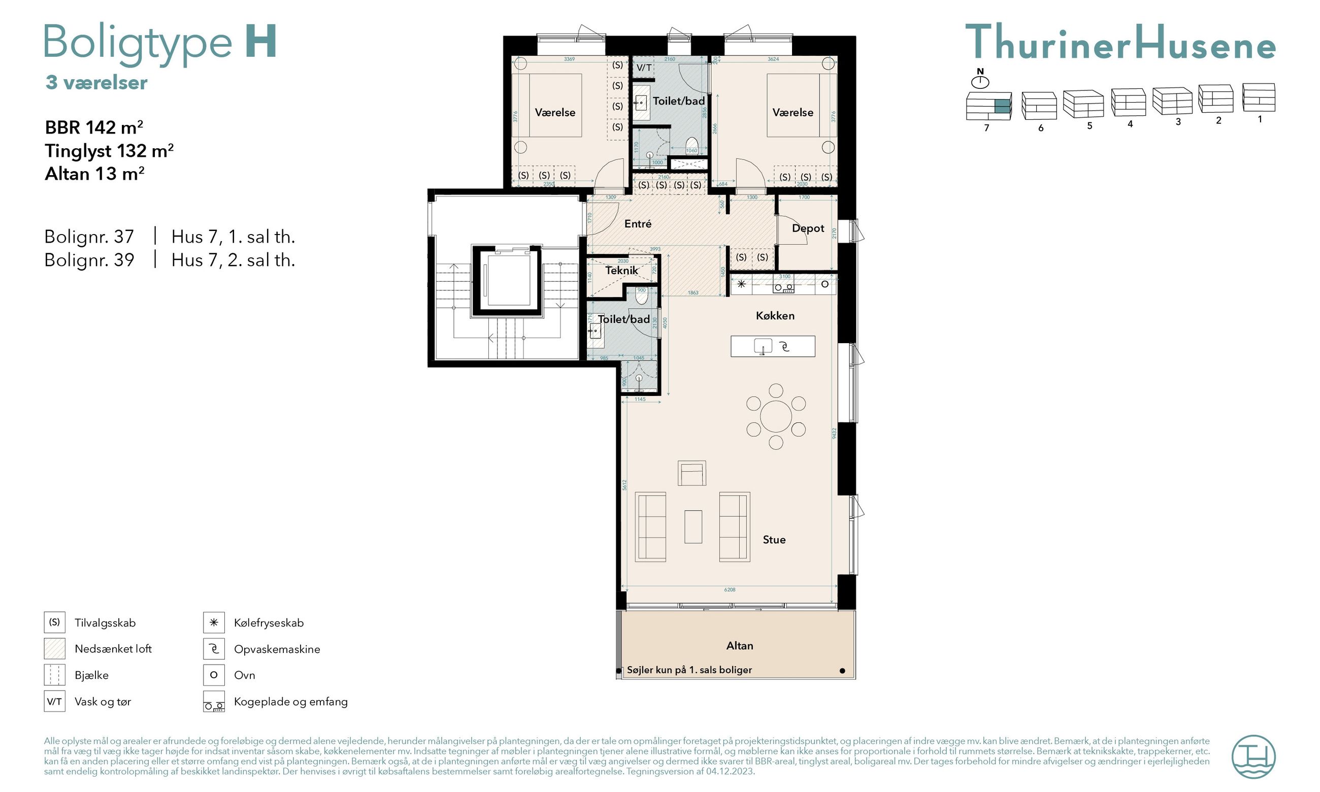 Gambøtvej 41, 1. th, Thurø, Svendborg - Plantegning