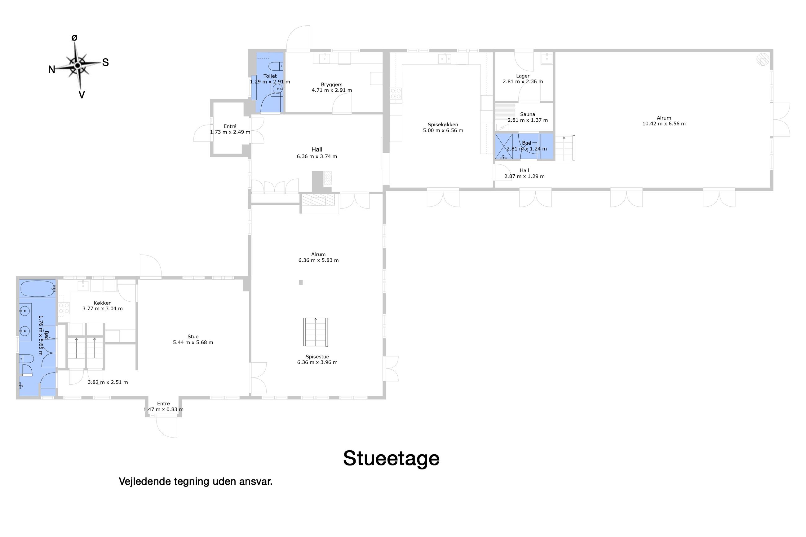 Bregnerødvej 30, Gilleleje - Plantegning