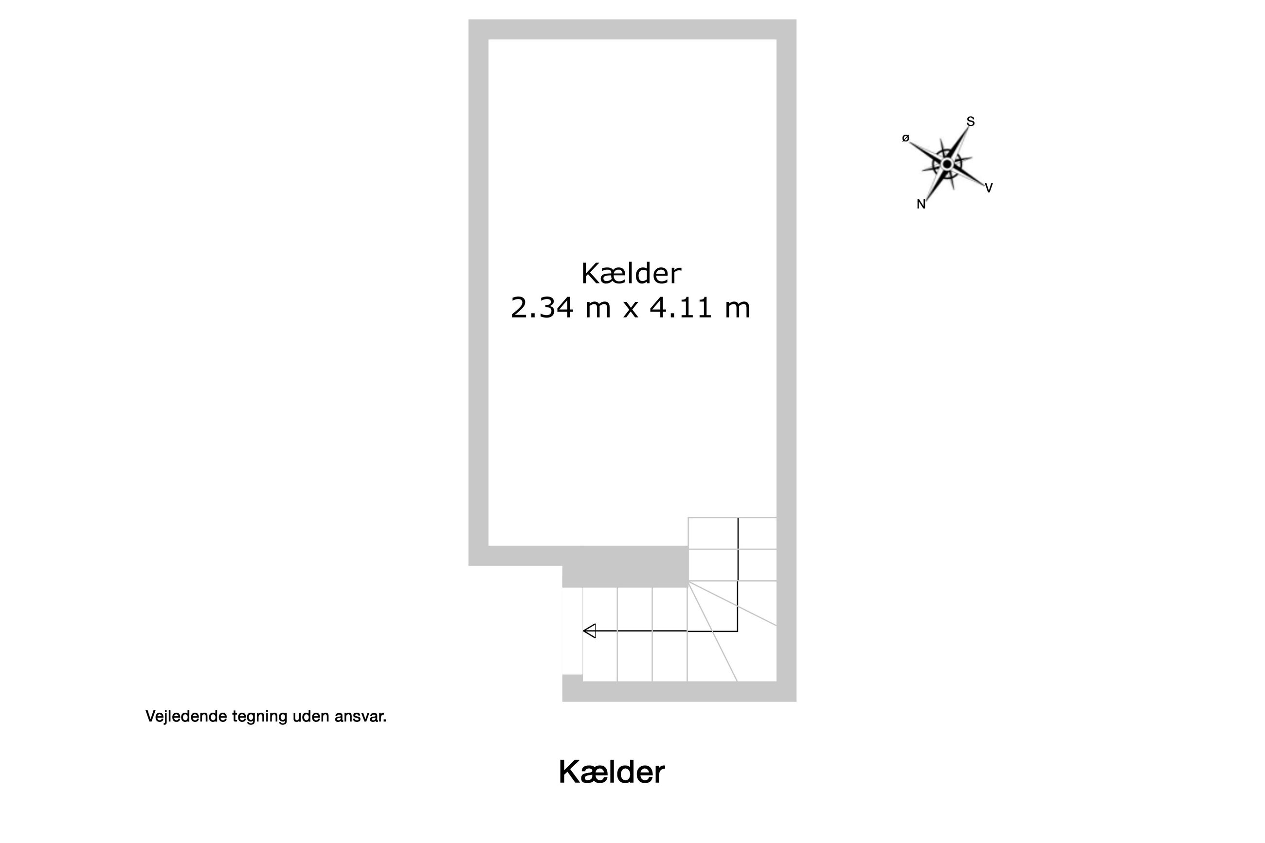 Hovedgaden 51, Tisvildeleje - Plantegning
