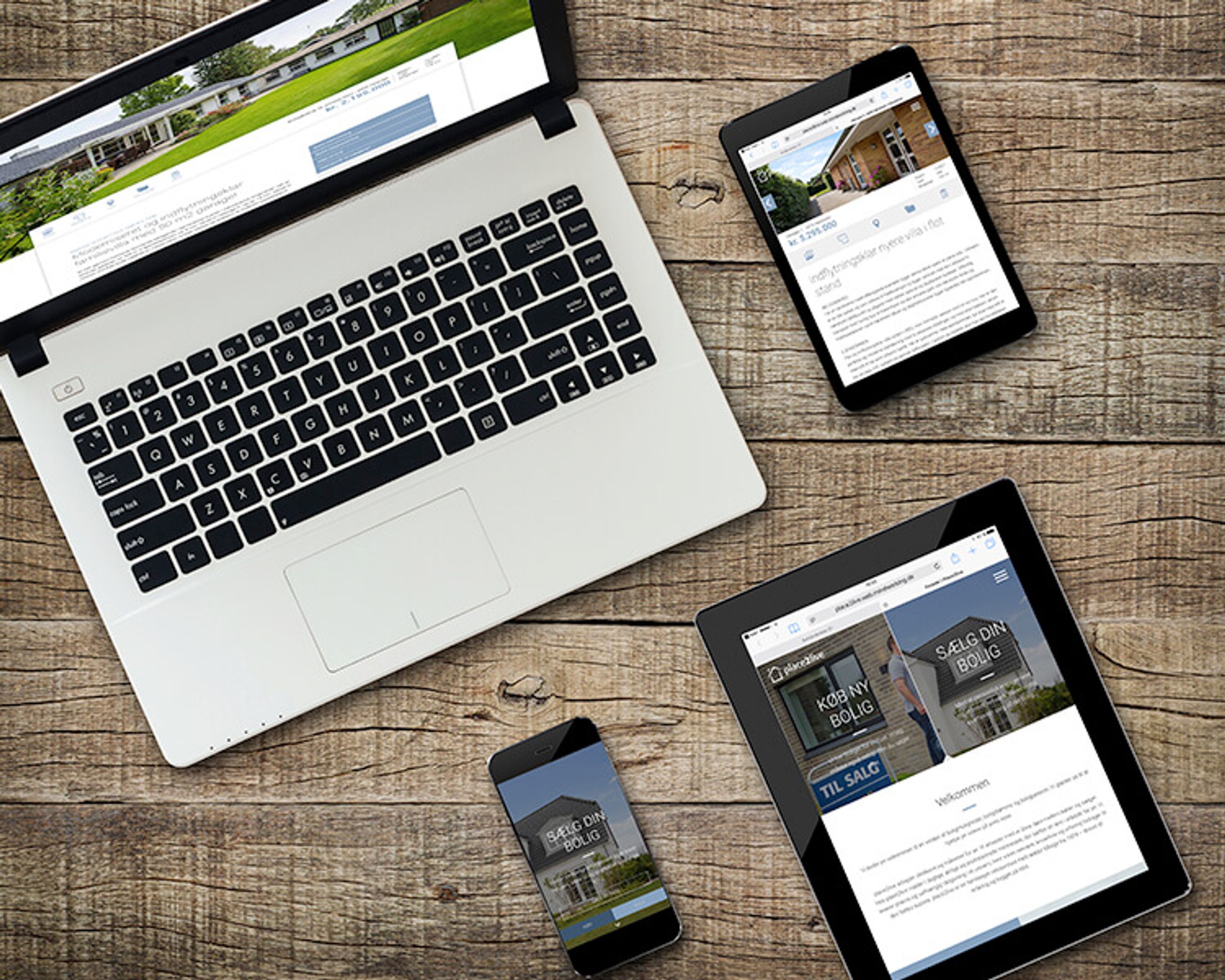 Nøgler i døren til et nyt hjem