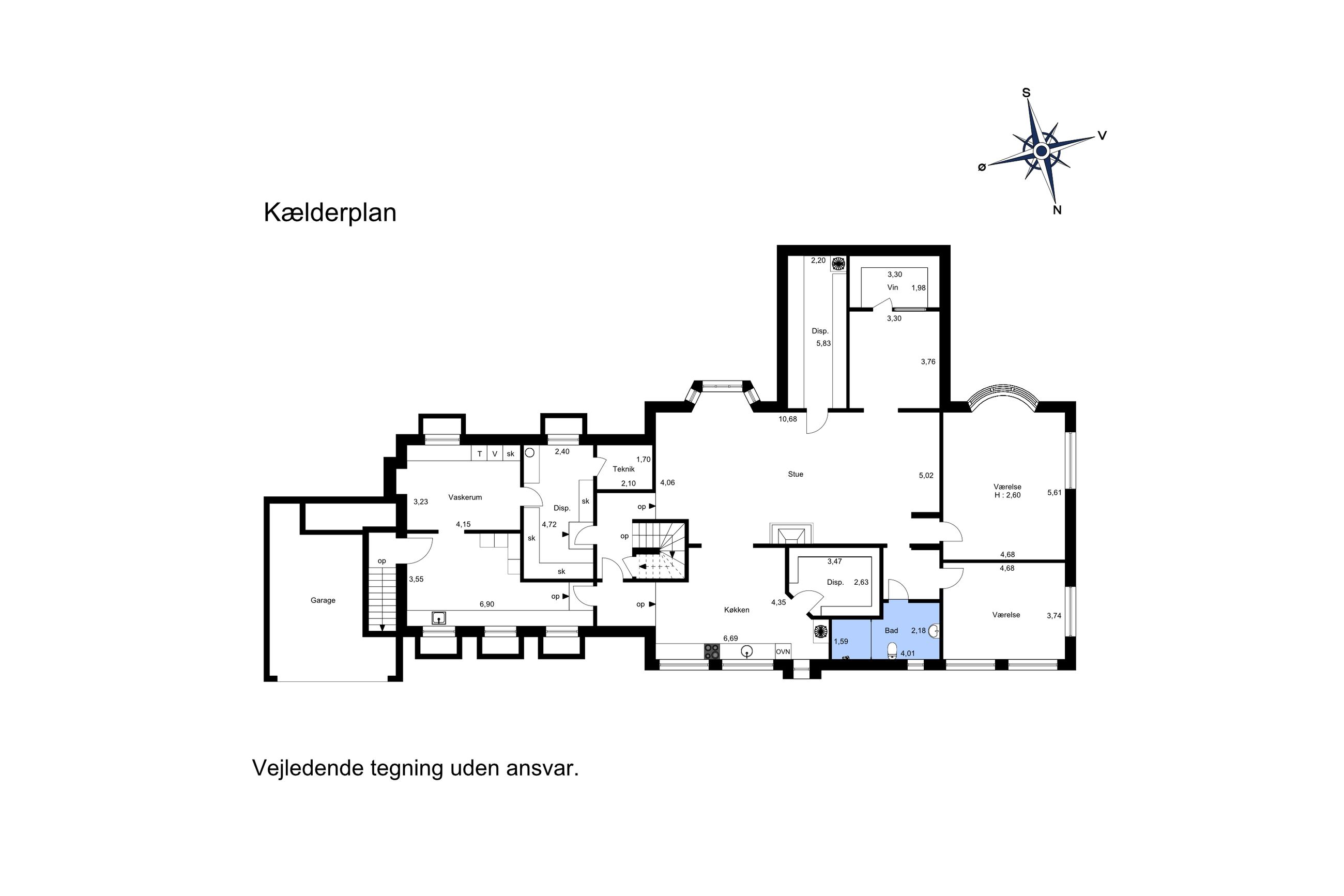 Hans Schacksvej 413, Kerteminde - Plantegning