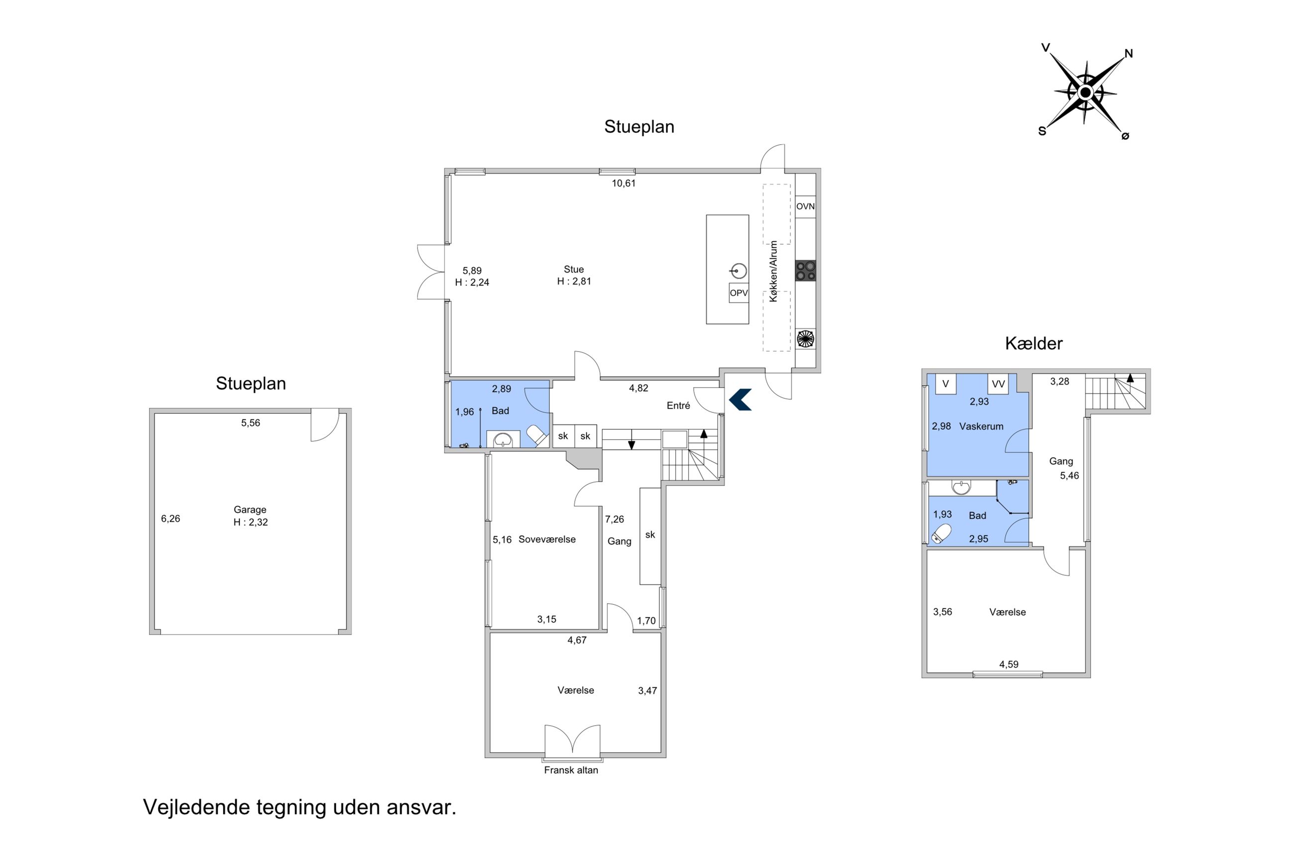 Skovringen 20, Vedbæk - Plantegning
