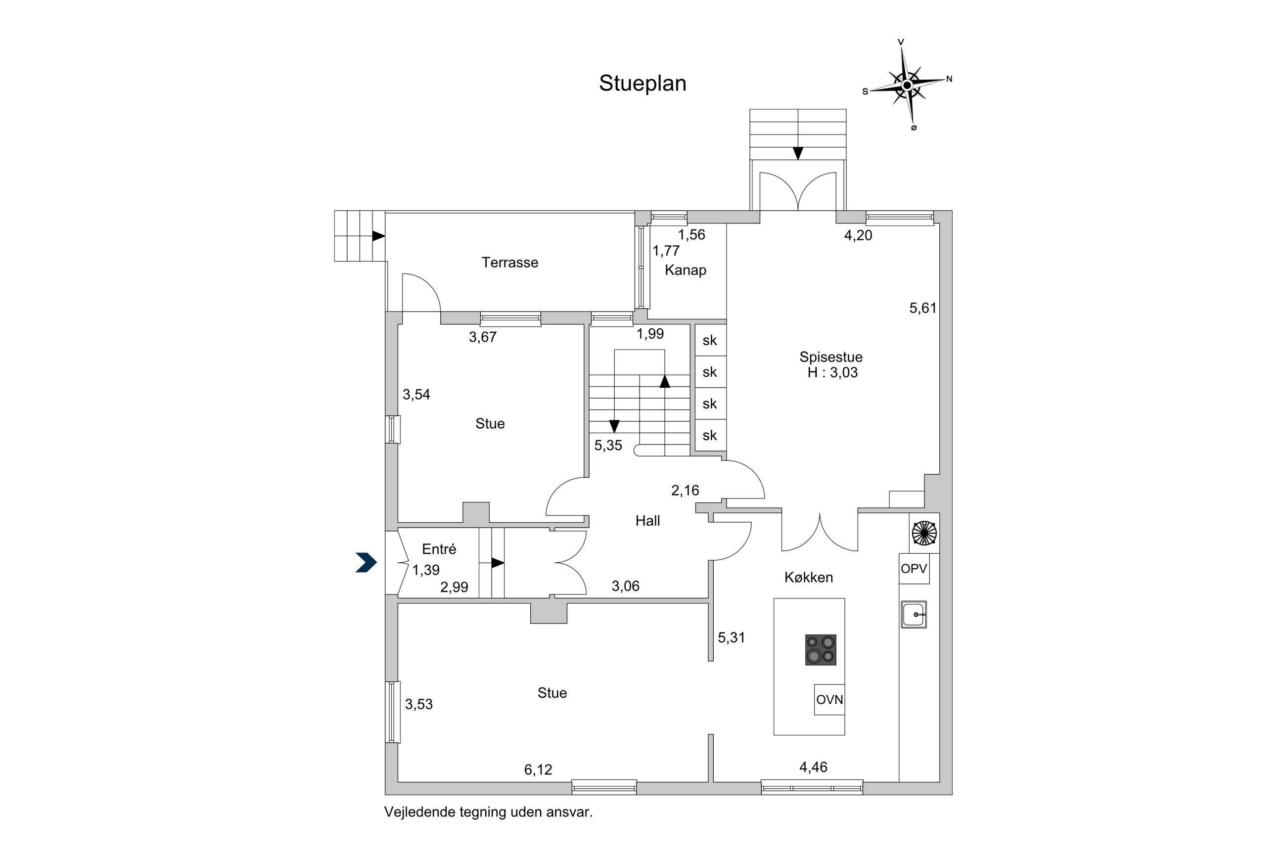 Allehelgensgade 20, Roskilde - Plantegning