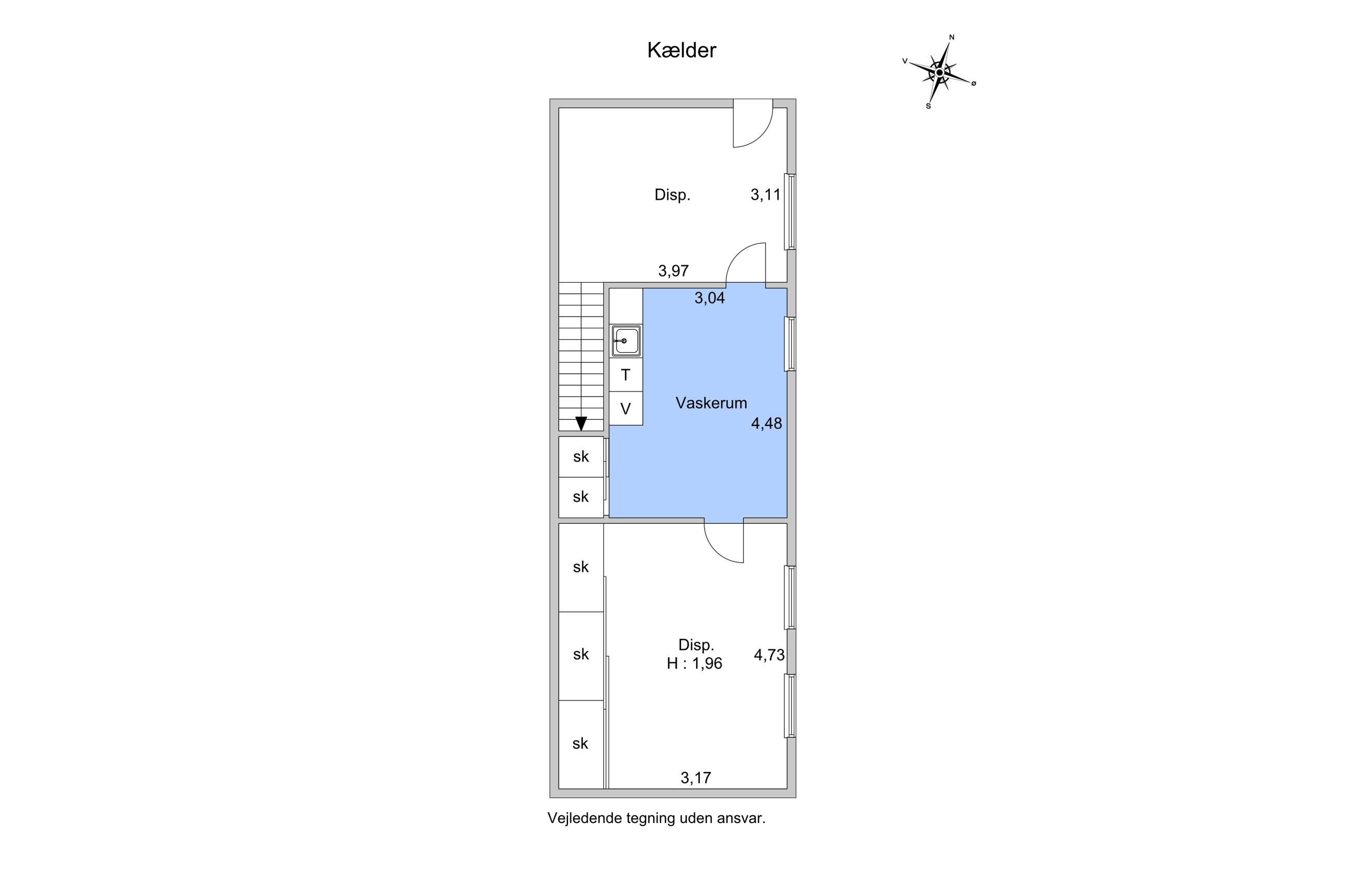 Krøyersvej 25, Klampenborg - Plantegning