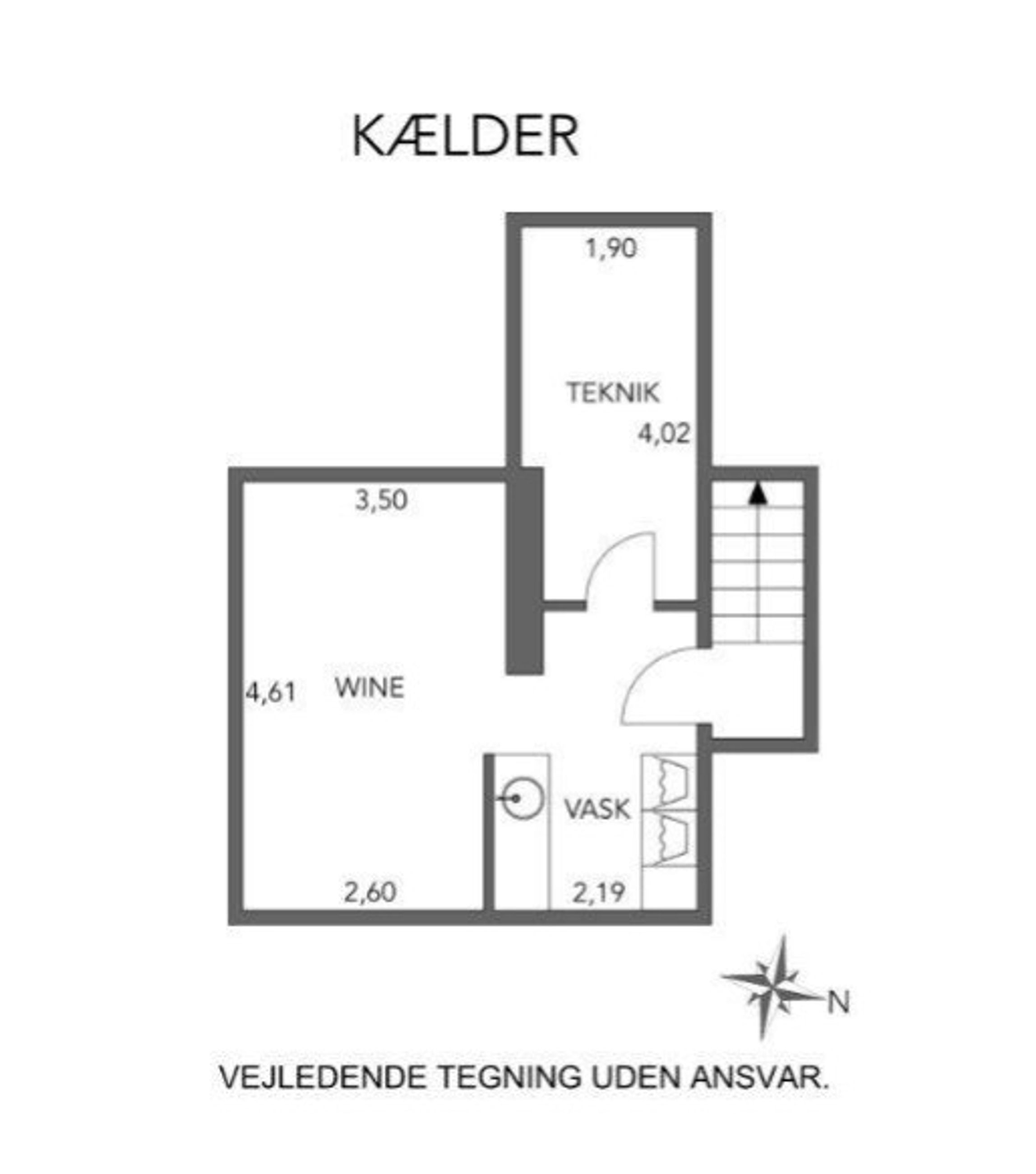 Vestagervej 22, Hellerup - Plantegning