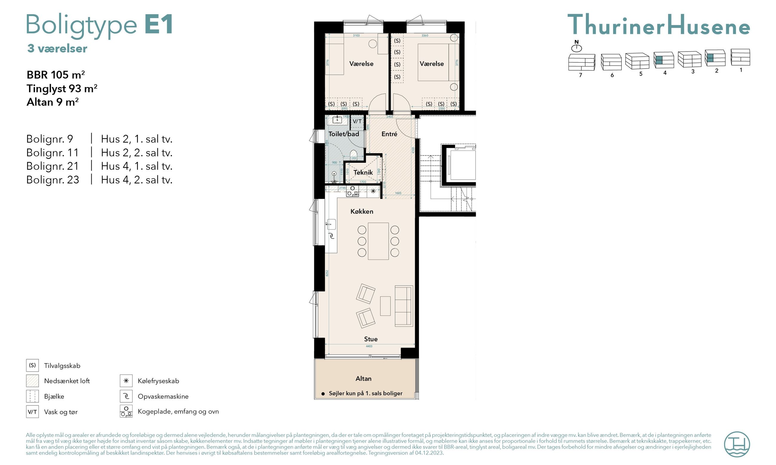 Gambøtvej 31, 1. tv, Thurø, Svendborg - Plantegning