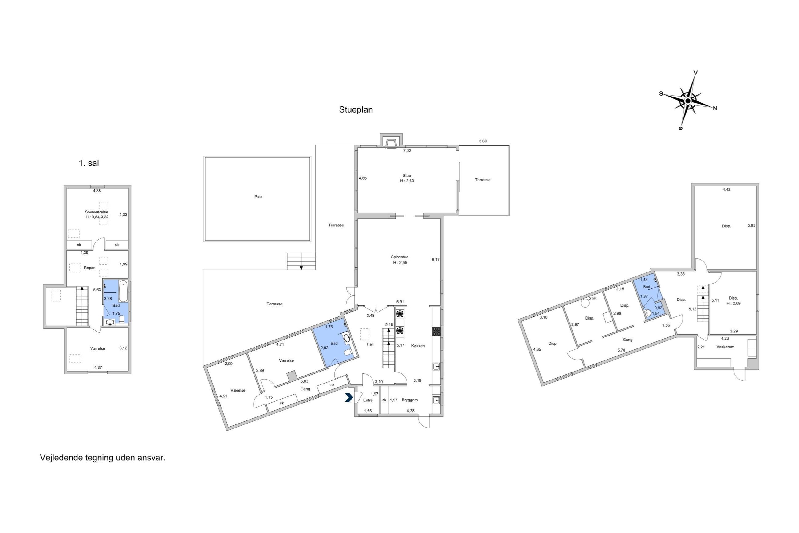 Fuglevadsvej 71, Kongens Lyngby - Plantegning