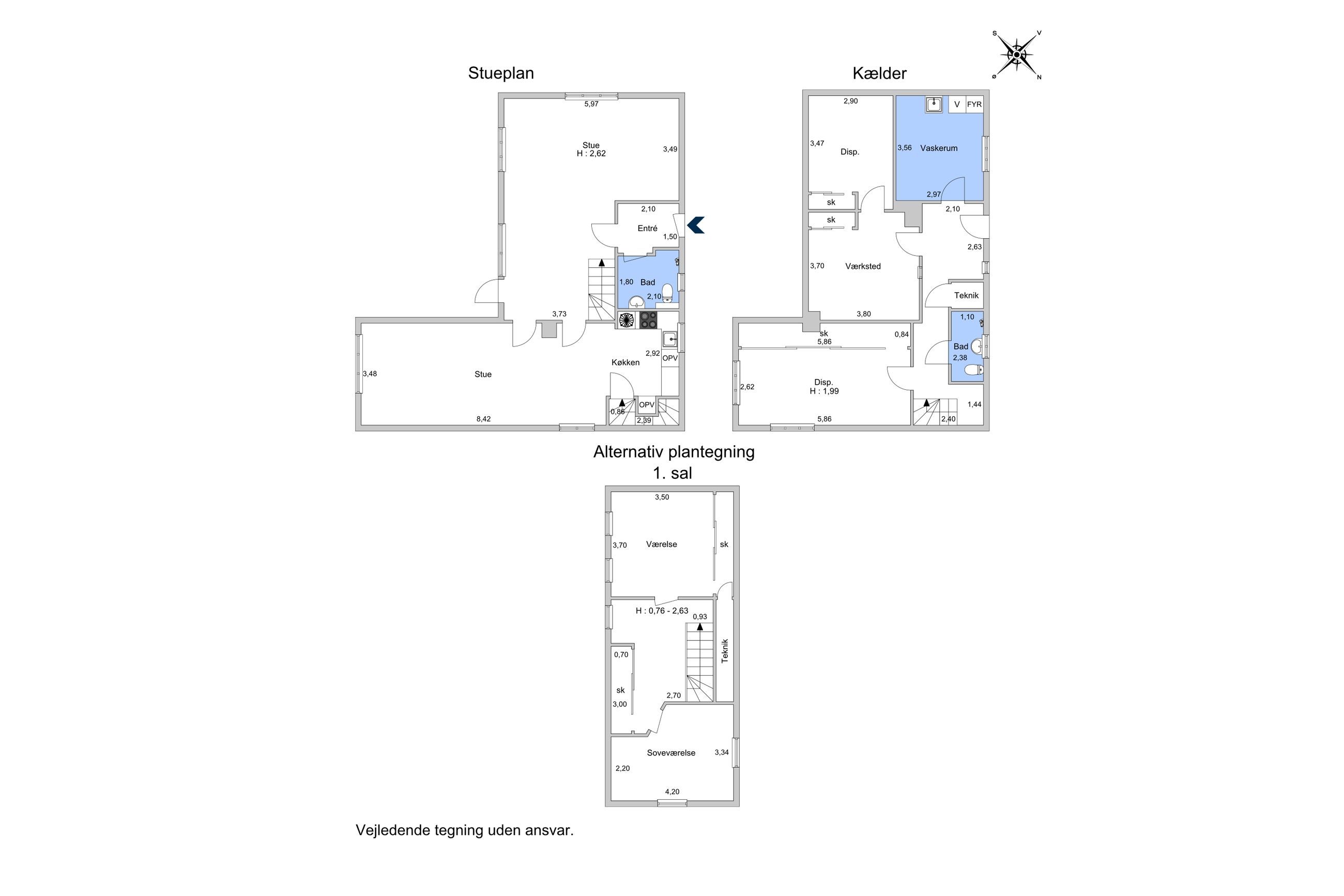 Gøgevang 35, Hørsholm - Plantegning