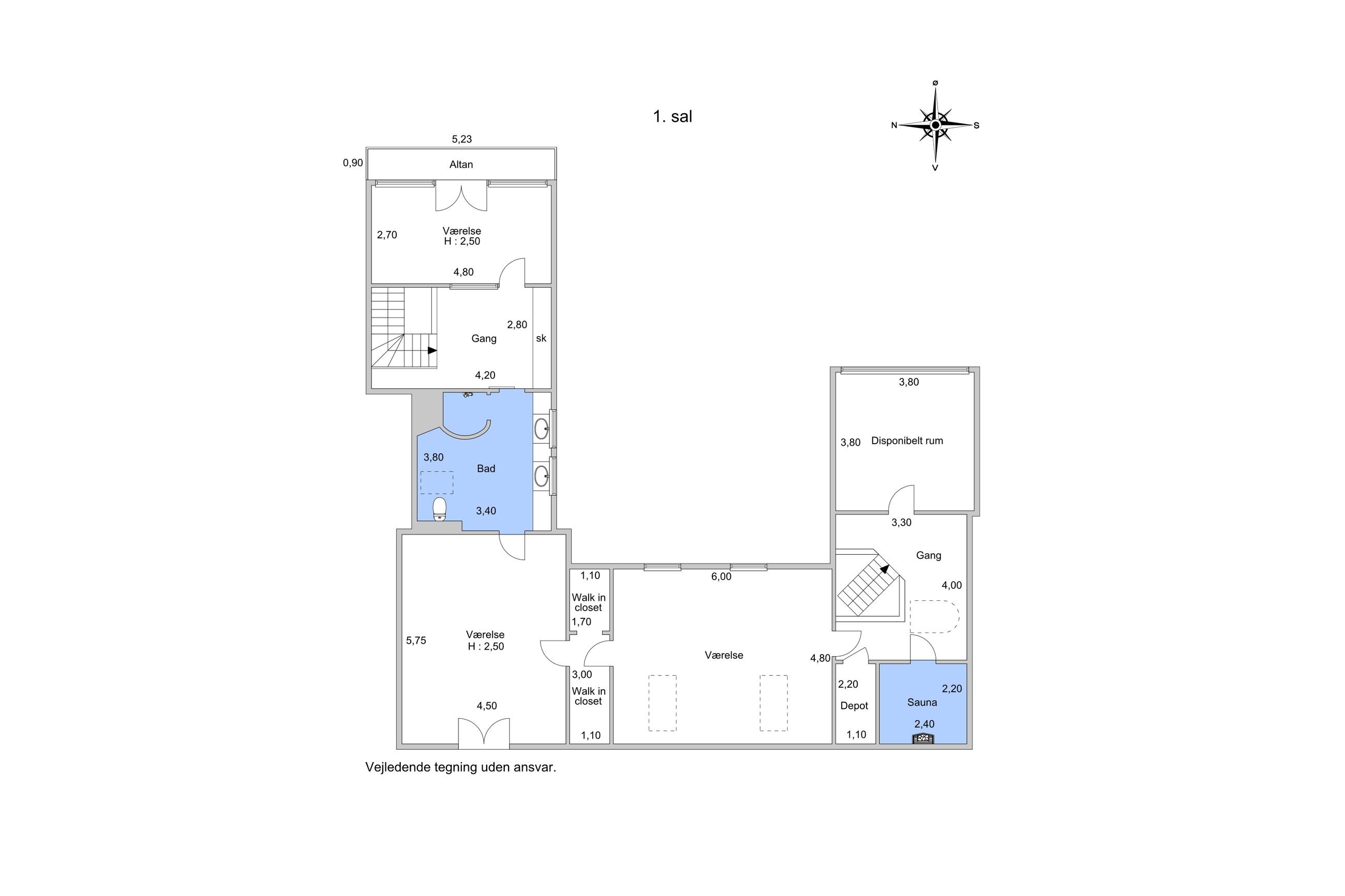 Skovkæret 19, Bagsværd - Plantegning