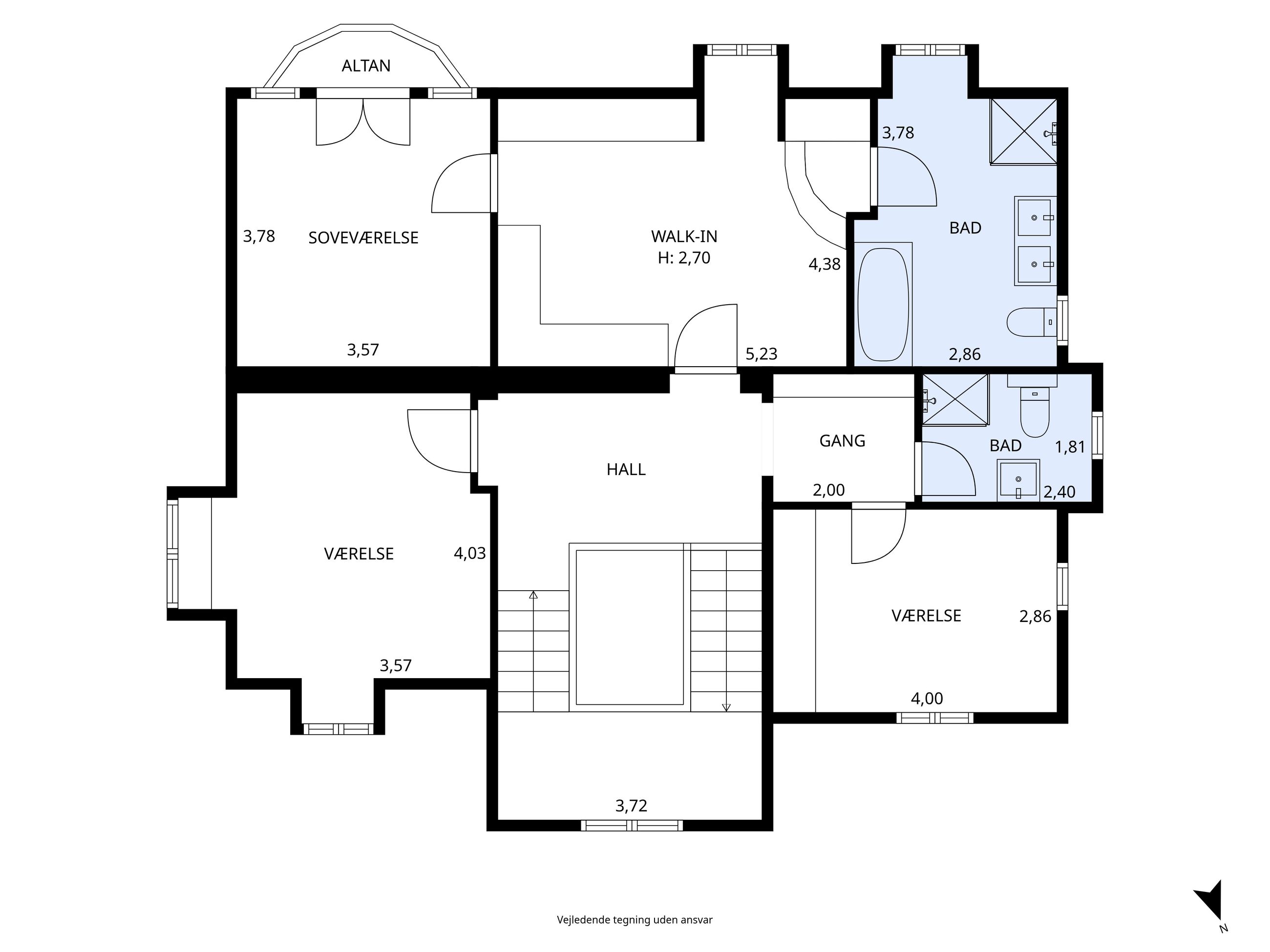 Søndre Boulevard 20, Maribo - Plantegning