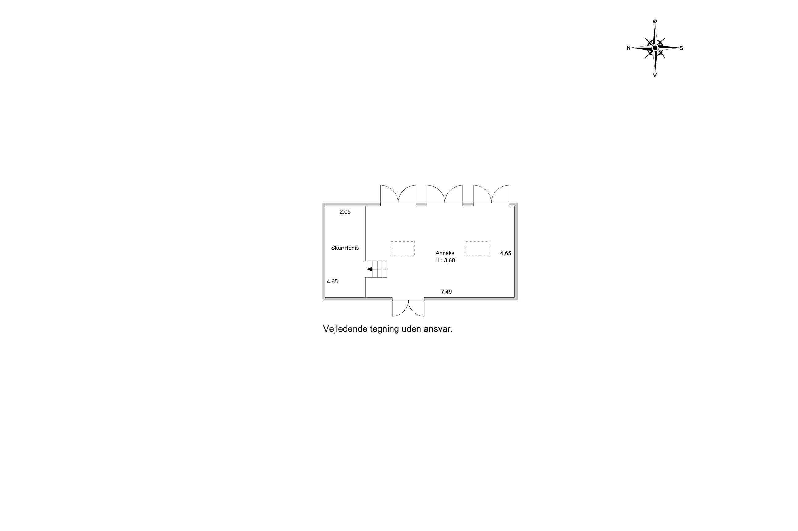 Skodsborg Strandvej 270, Skodsborg - Plantegning