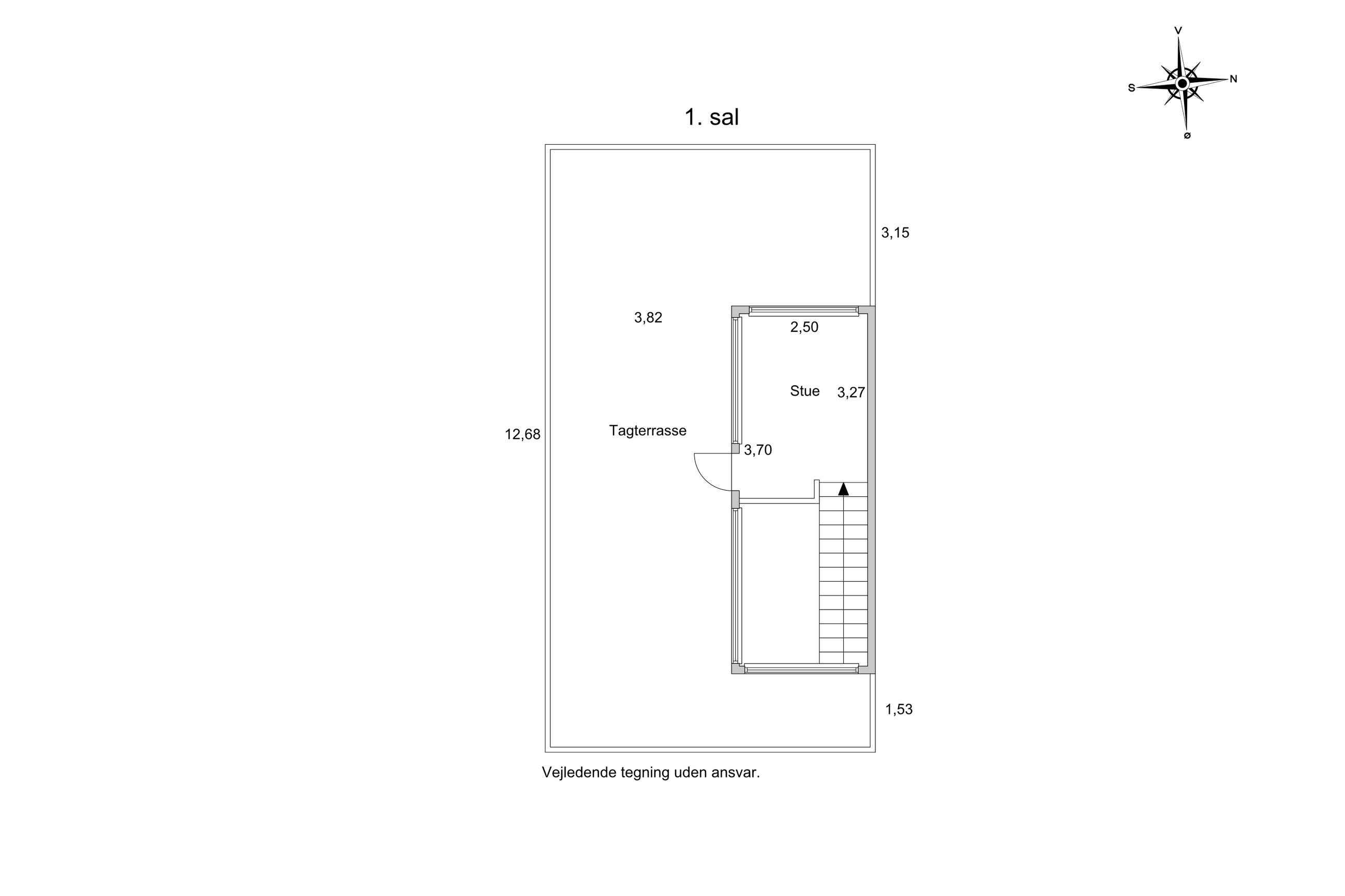 Øreholmvej 14, Lyndby, Kirke Hyllinge - Plantegning
