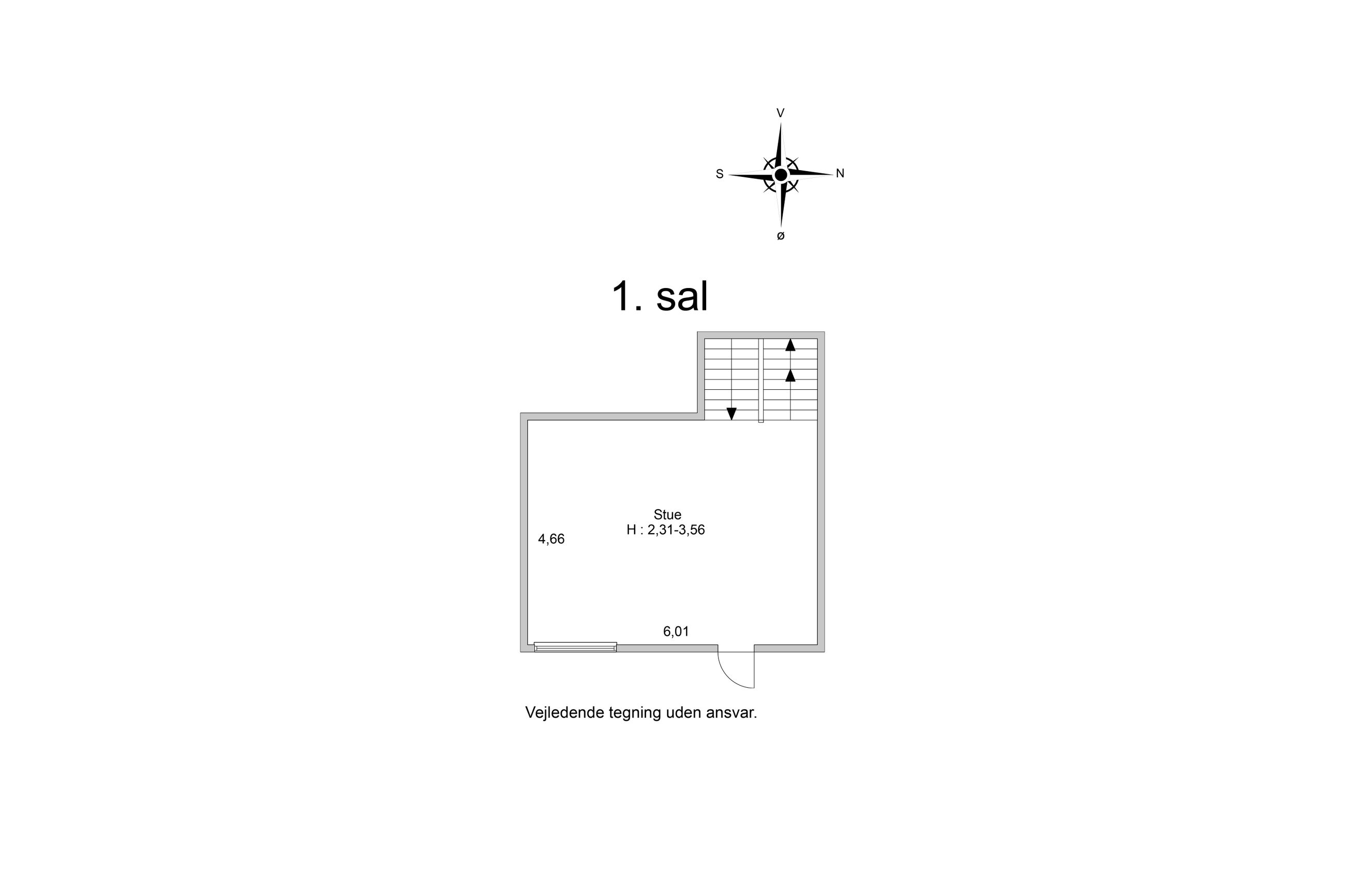 Bakkehusene 80, Hørsholm - Plantegning