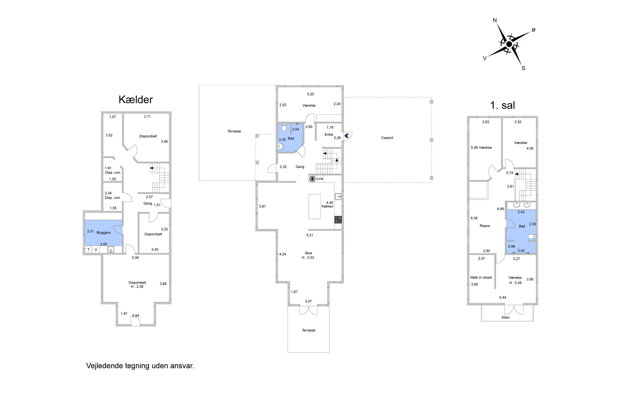 Ivar Bentsens Vej 8, Holbæk - Plantegning