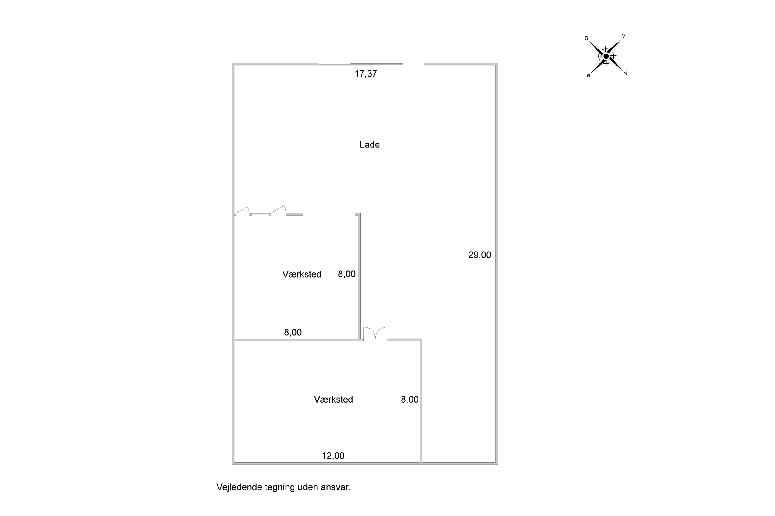 Sigerslevøstervej 7, Frederikssund - Plantegning