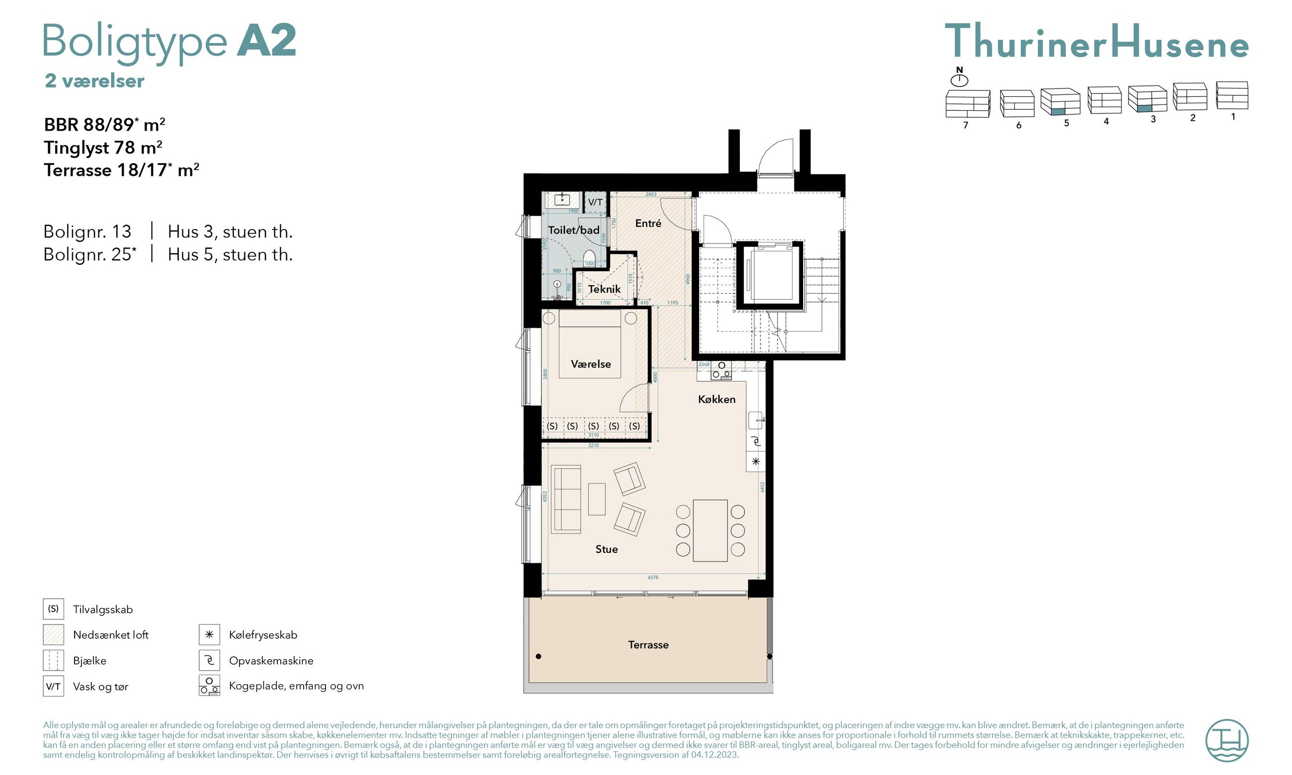 Gambøtvej 33, st. th, Thurø, Svendborg - Plantegning
