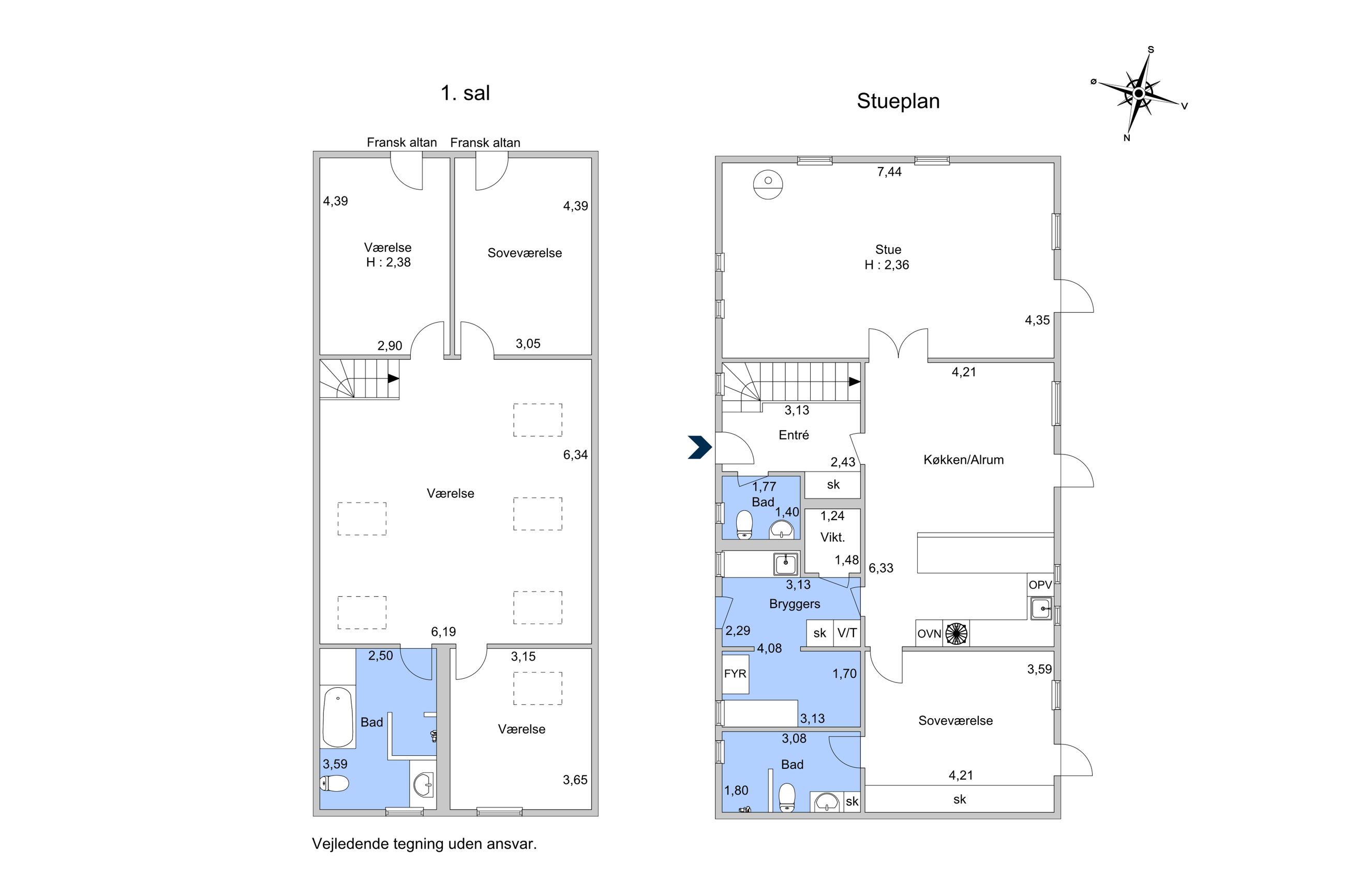 Prøvekæret 7, Kongens Lyngby - Plantegning