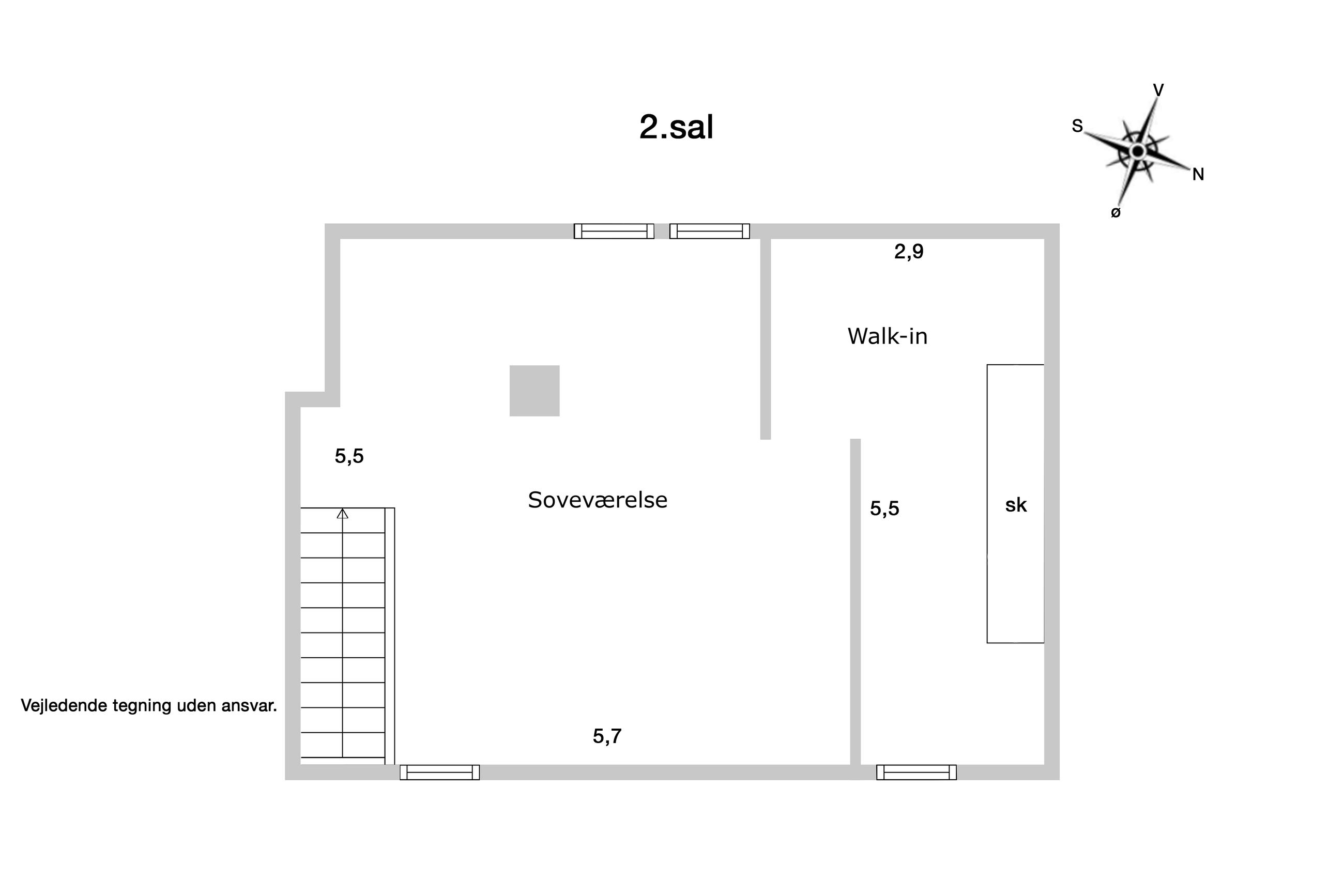N. Jespersens Vej 7, Frederiksberg - Plantegning