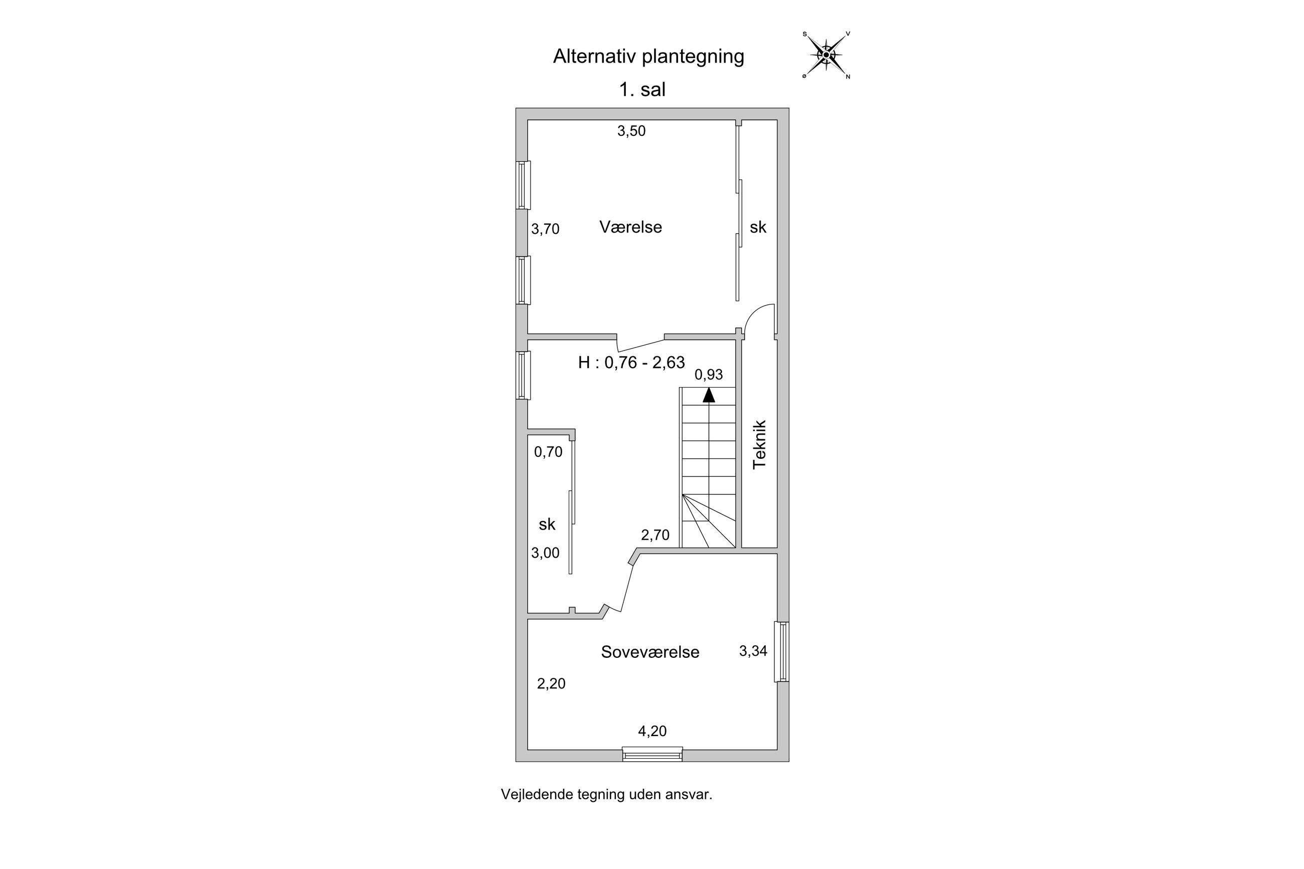 Gøgevang 35, Hørsholm - Plantegning