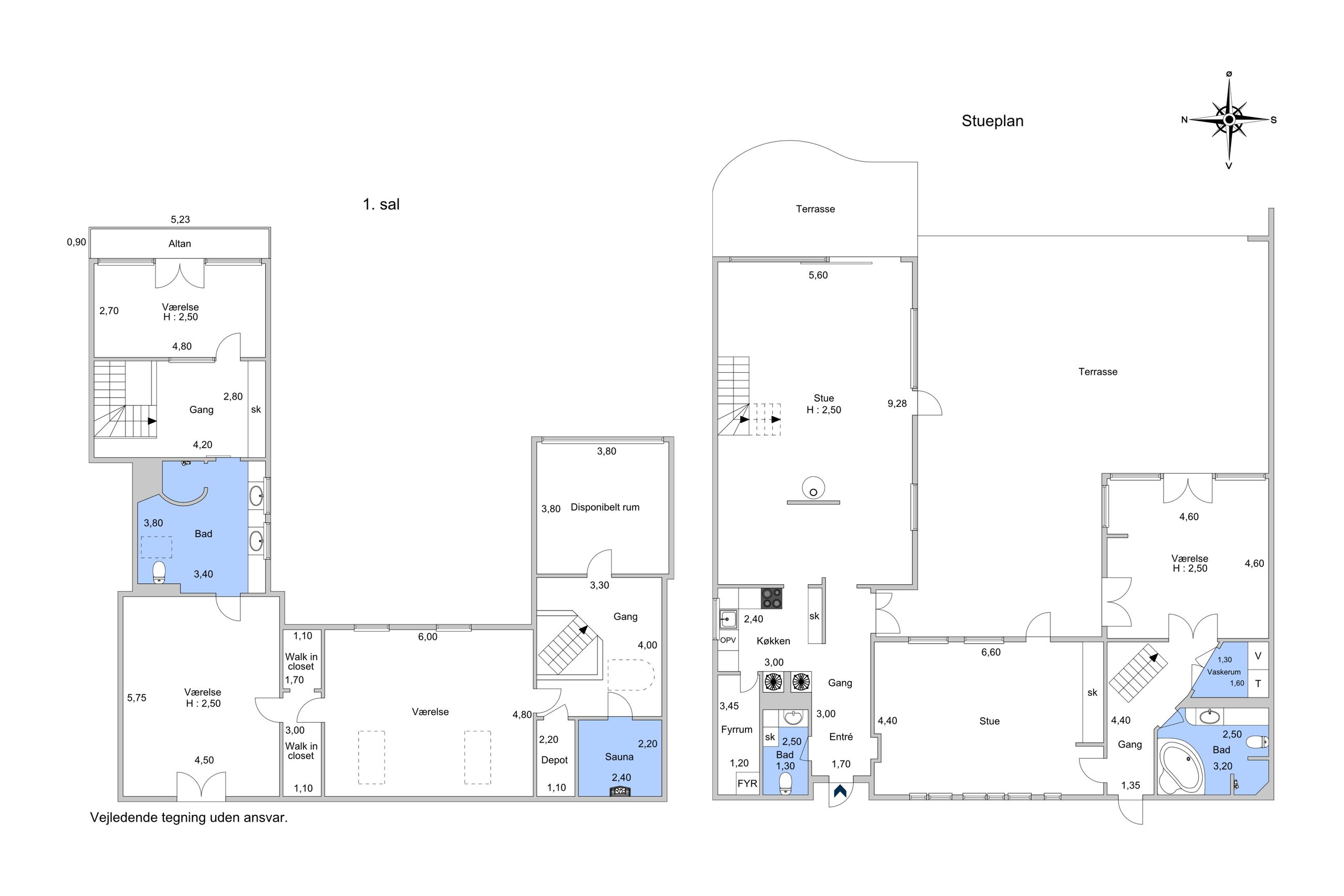 Skovkæret 19, Bagsværd - Plantegning